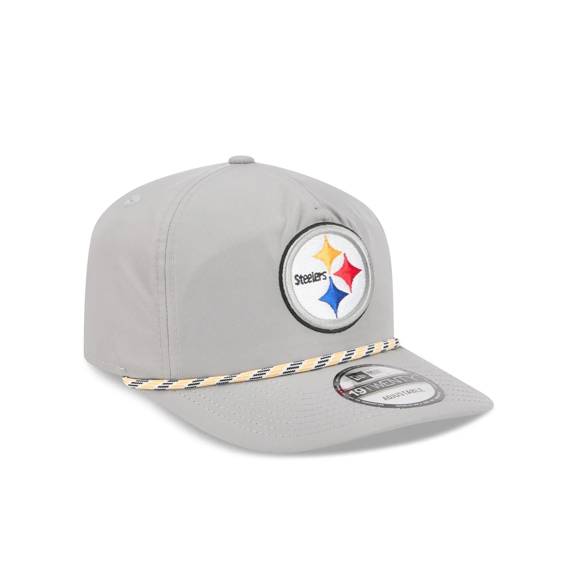 Pittsburgh Steelers Gray 19TWENTY Snapback Hat sold by New Era product image thumbnail 3