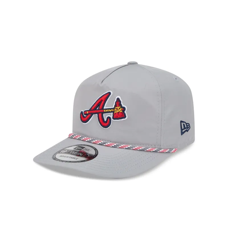 Atlanta Braves Gray 19TWENTY Snapback Hat sold by New Era
