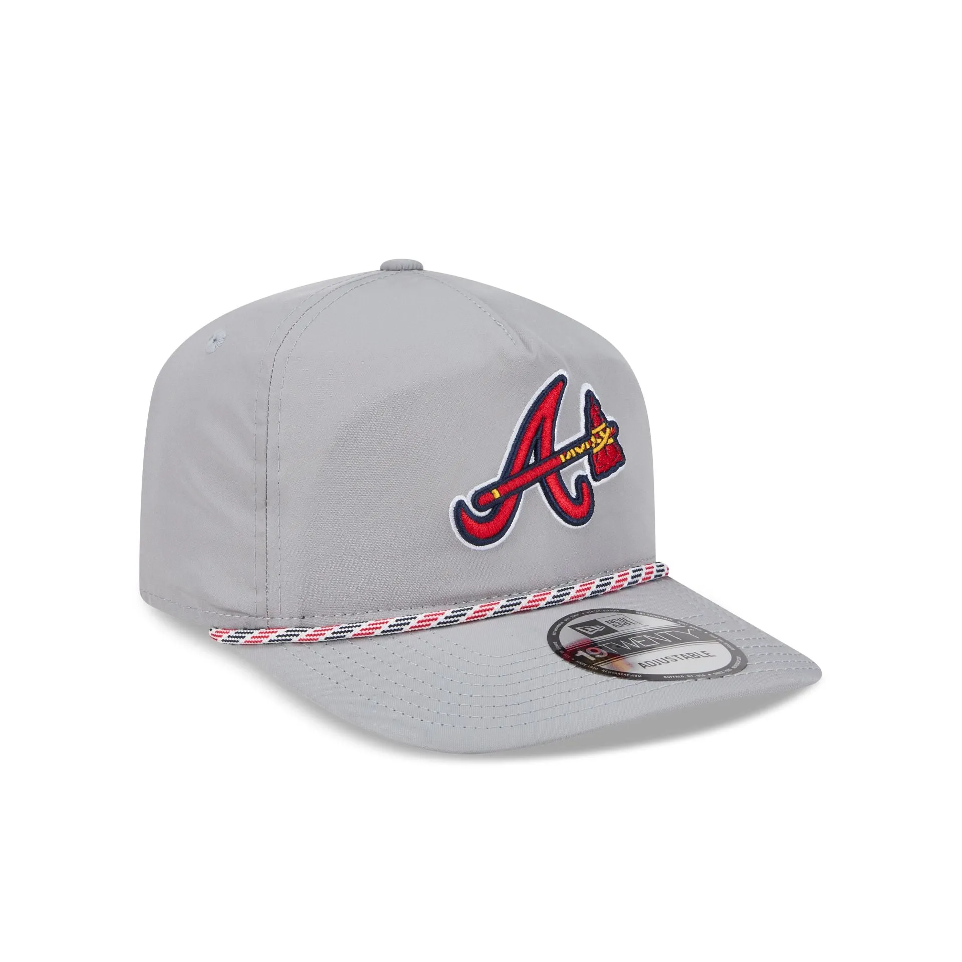 Atlanta Braves Gray 19TWENTY Snapback Hat sold by New Era product image thumbnail 3
