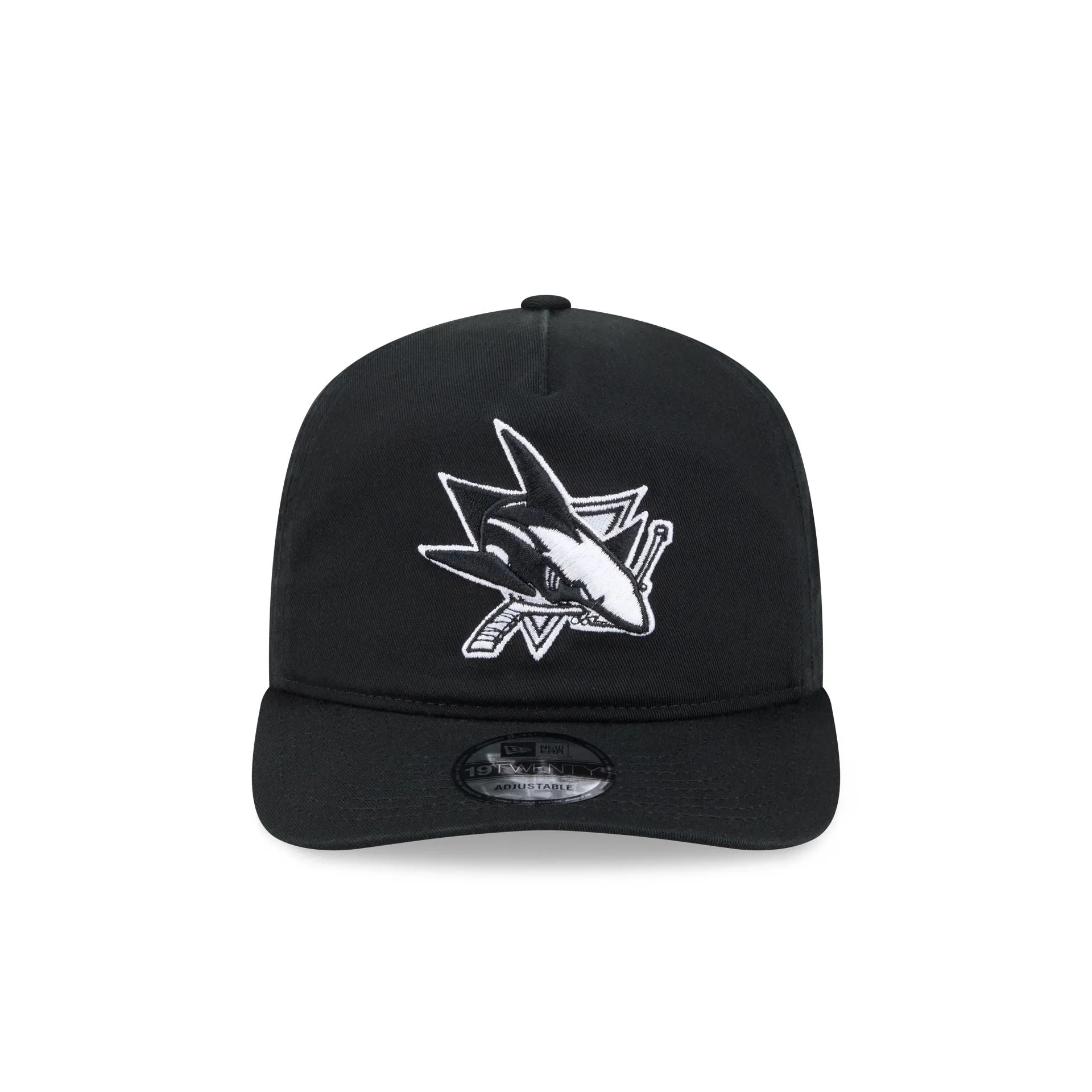 San Jose Sharks Black and White 19TWENTY Snapback Hat sold by New Era product image thumbnail 2