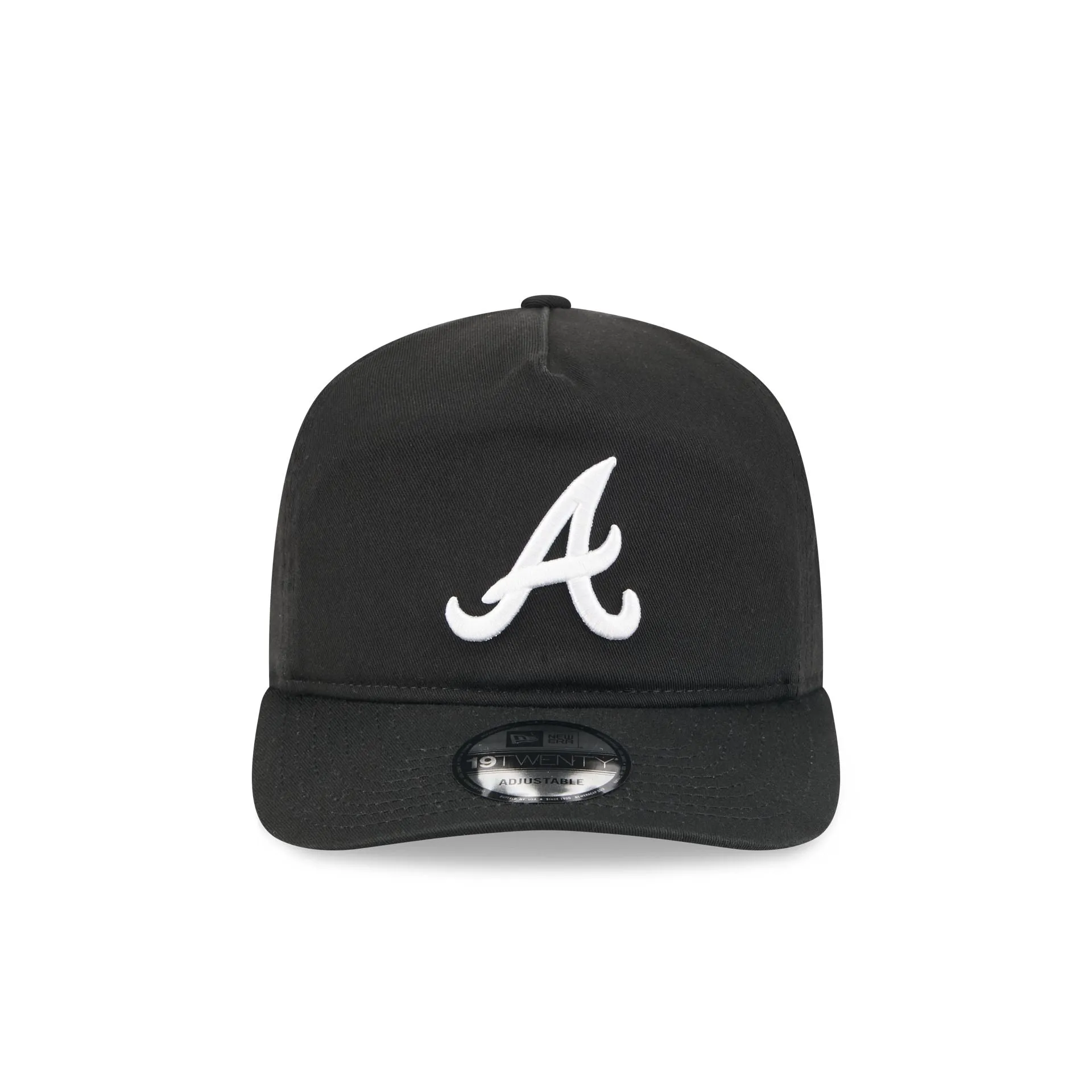 Atlanta Braves Black and White 19TWENTY Snapback Hat sold by New Era product image thumbnail 2