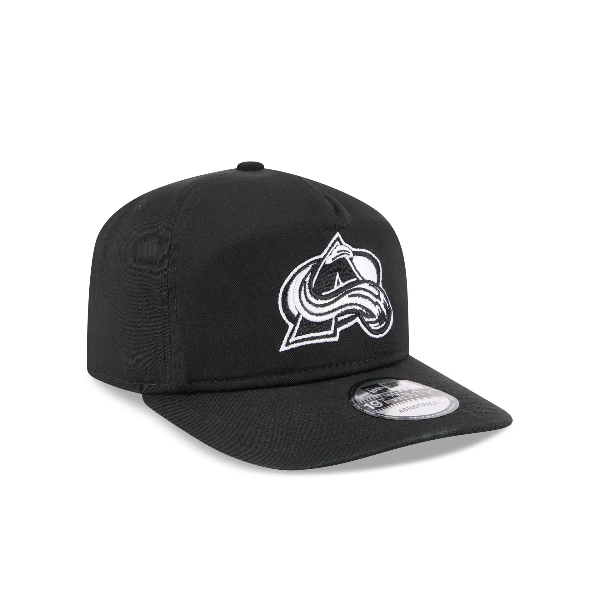 Colorado Avalanche Black and White 19TWENTY Snapback Hat sold by New Era product image thumbnail 3