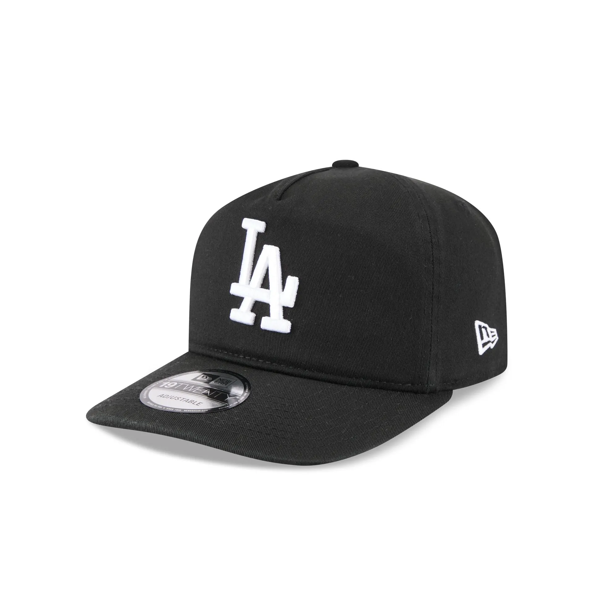 Los Angeles Dodgers Black and White 19TWENTY Snapback Hat sold by New Era