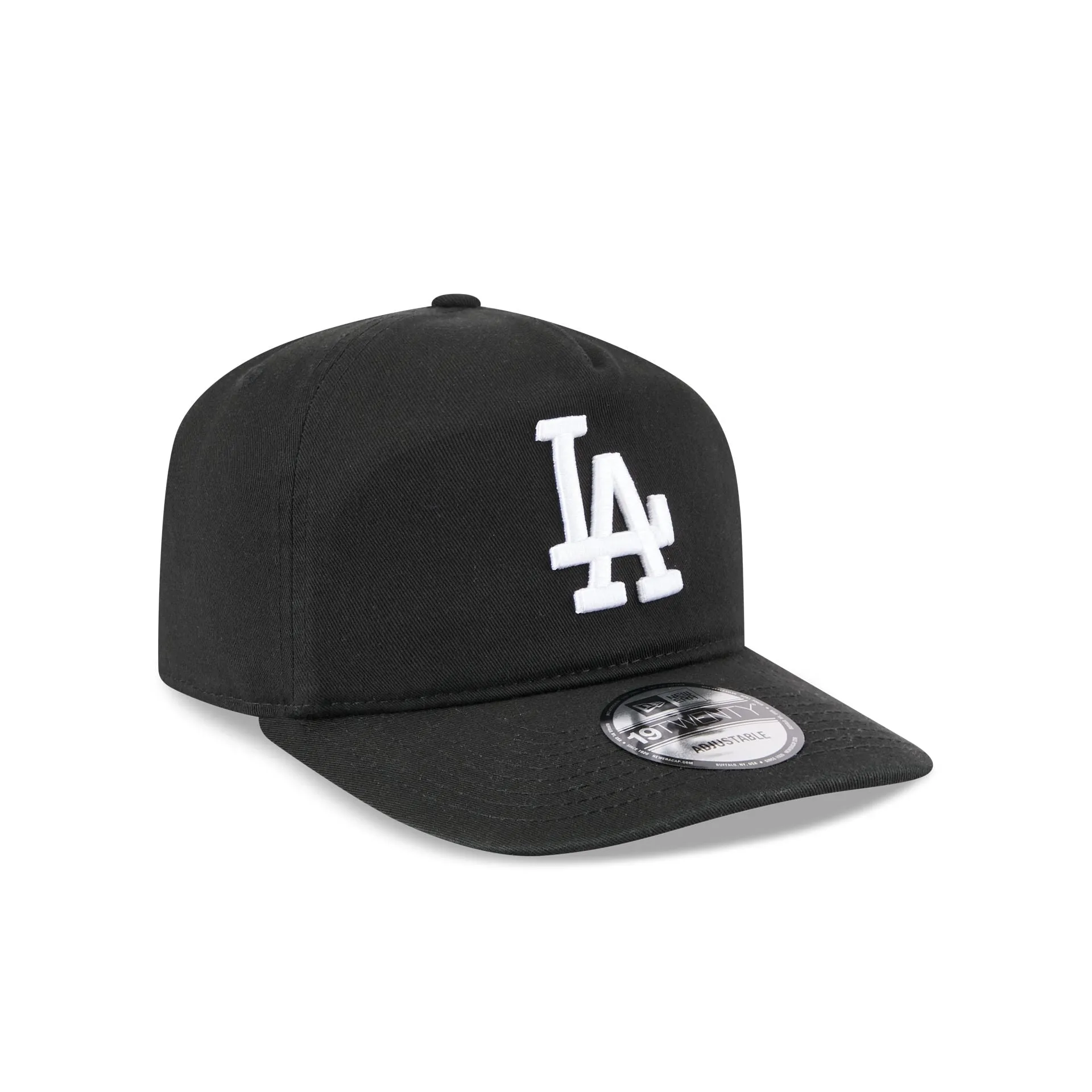 Los Angeles Dodgers Black and White 19TWENTY Snapback Hat sold by New Era product image thumbnail 3