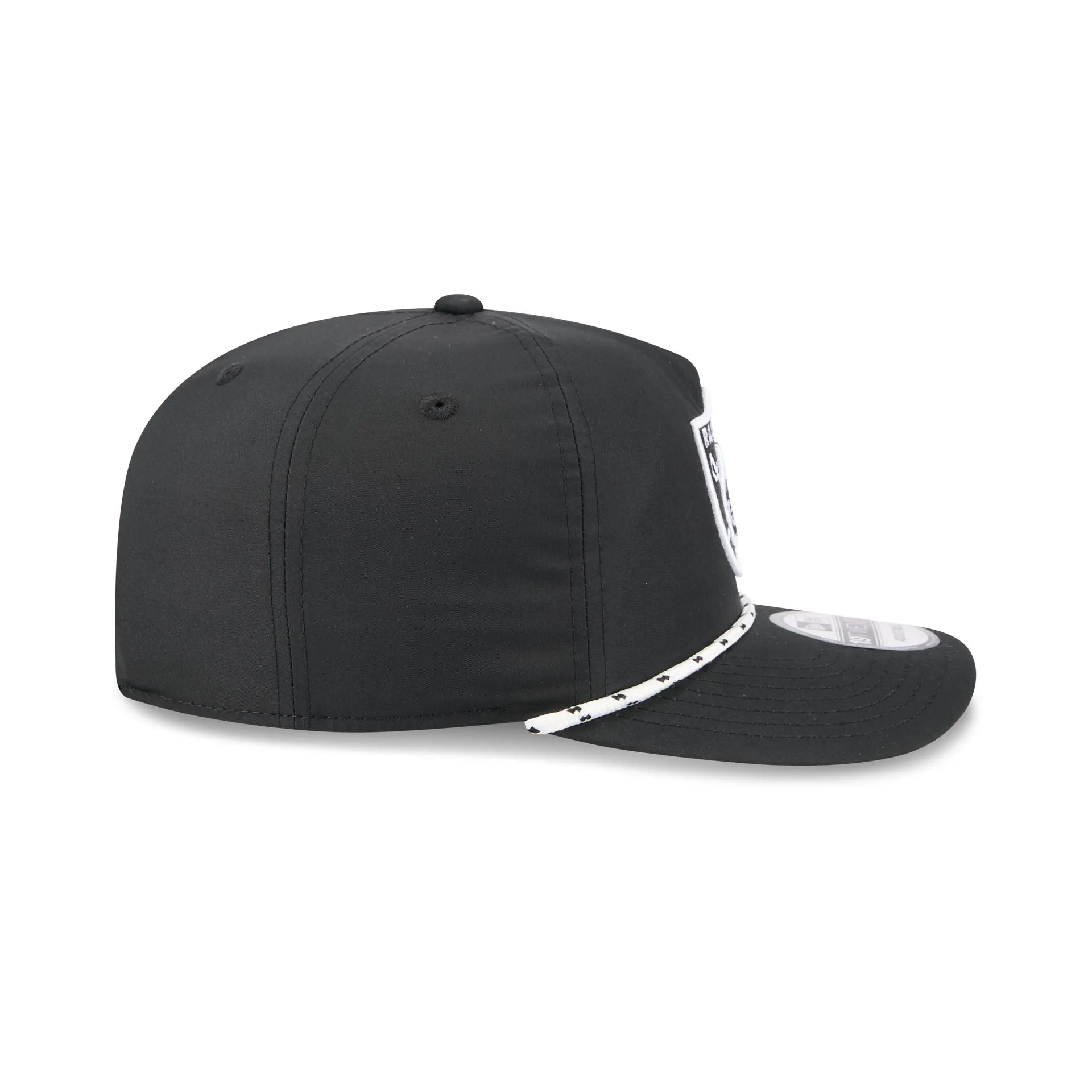 Las Vegas Raiders Black and White Rope 19TWENTY Snapback Hat sold by New Era product image thumbnail 5