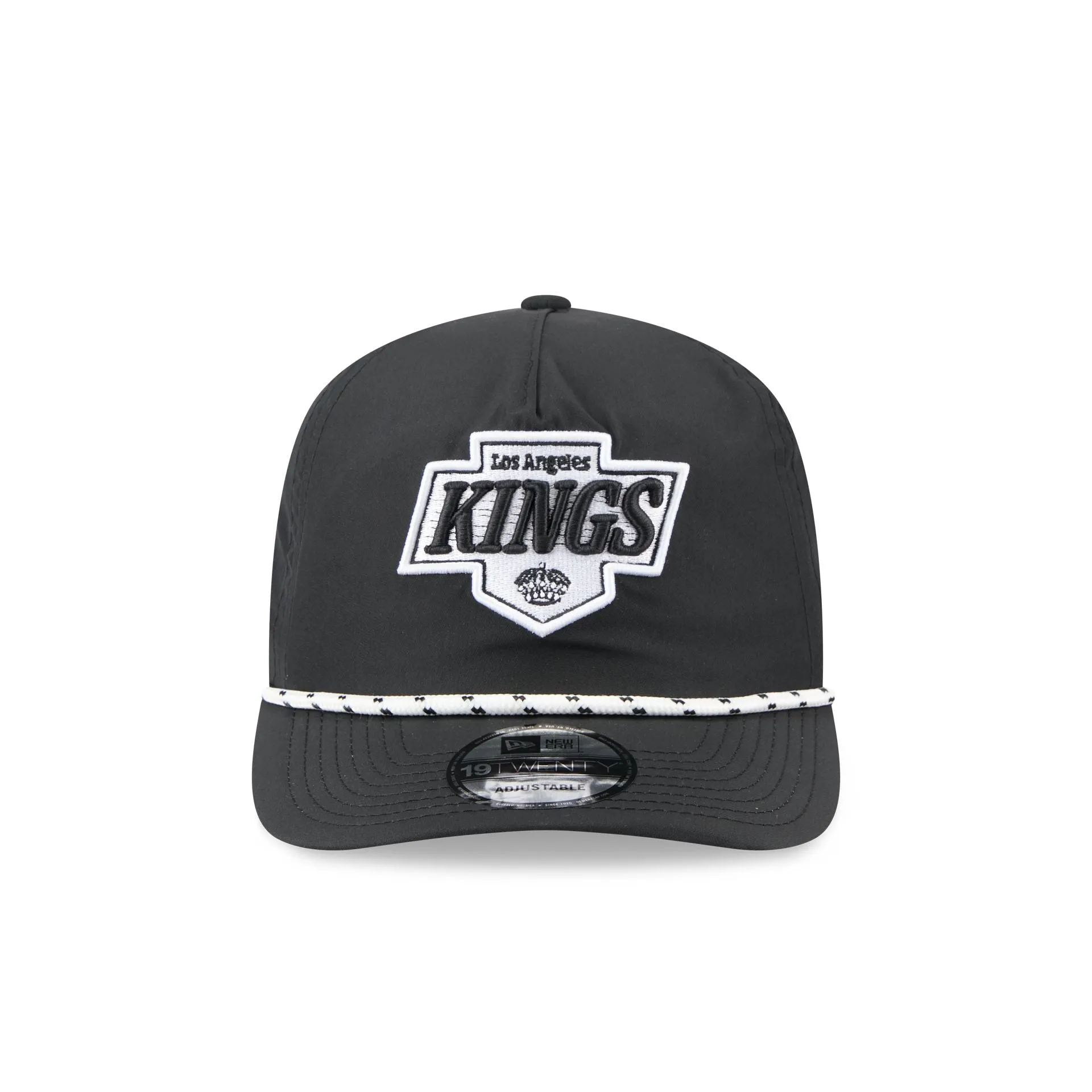 Los Angeles Kings Black and White Rope 19TWENTY Snapback Hat sold by New Era product image thumbnail 2