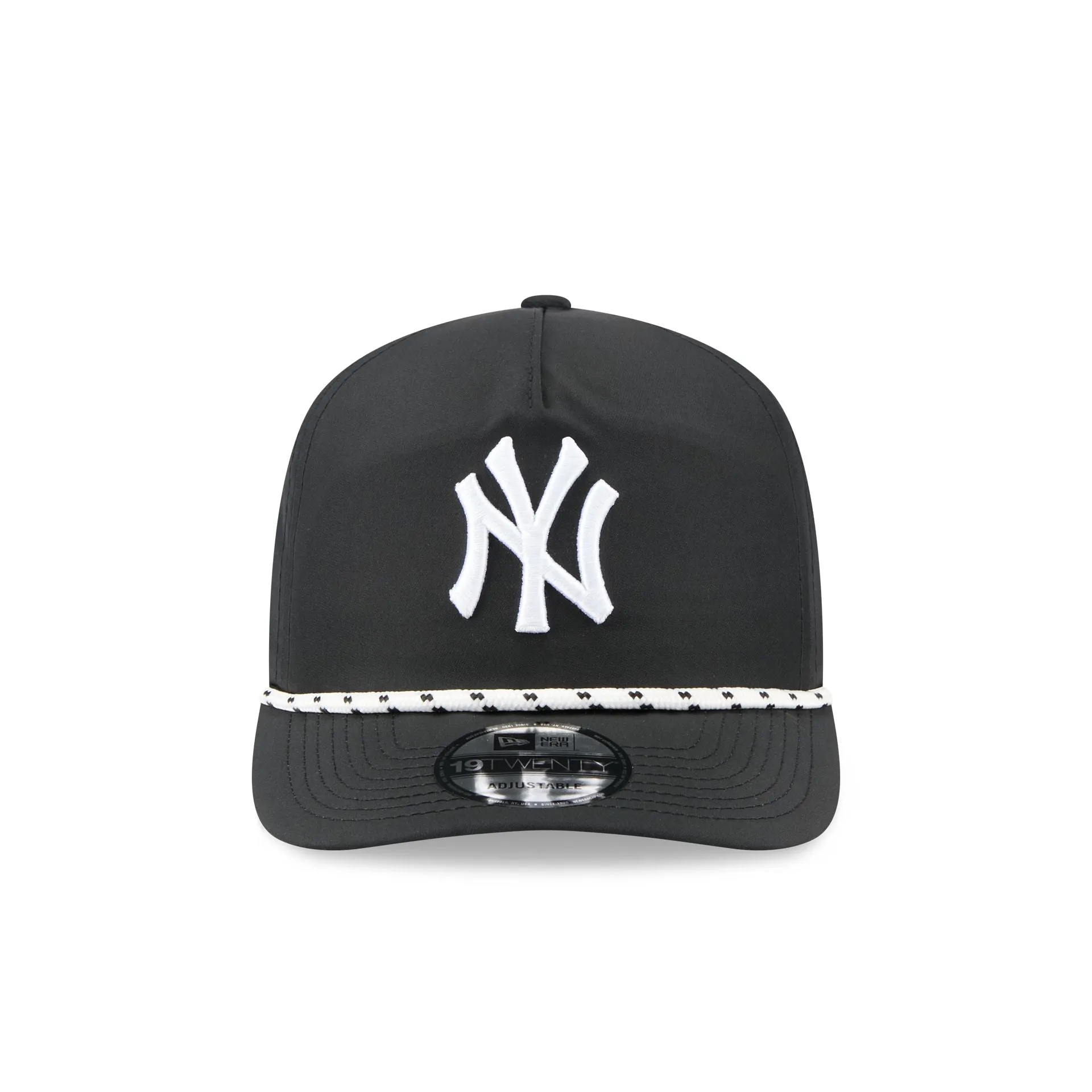 New York Yankees Black and White Rope 19TWENTY Snapback Hat sold by New Era product image thumbnail 2