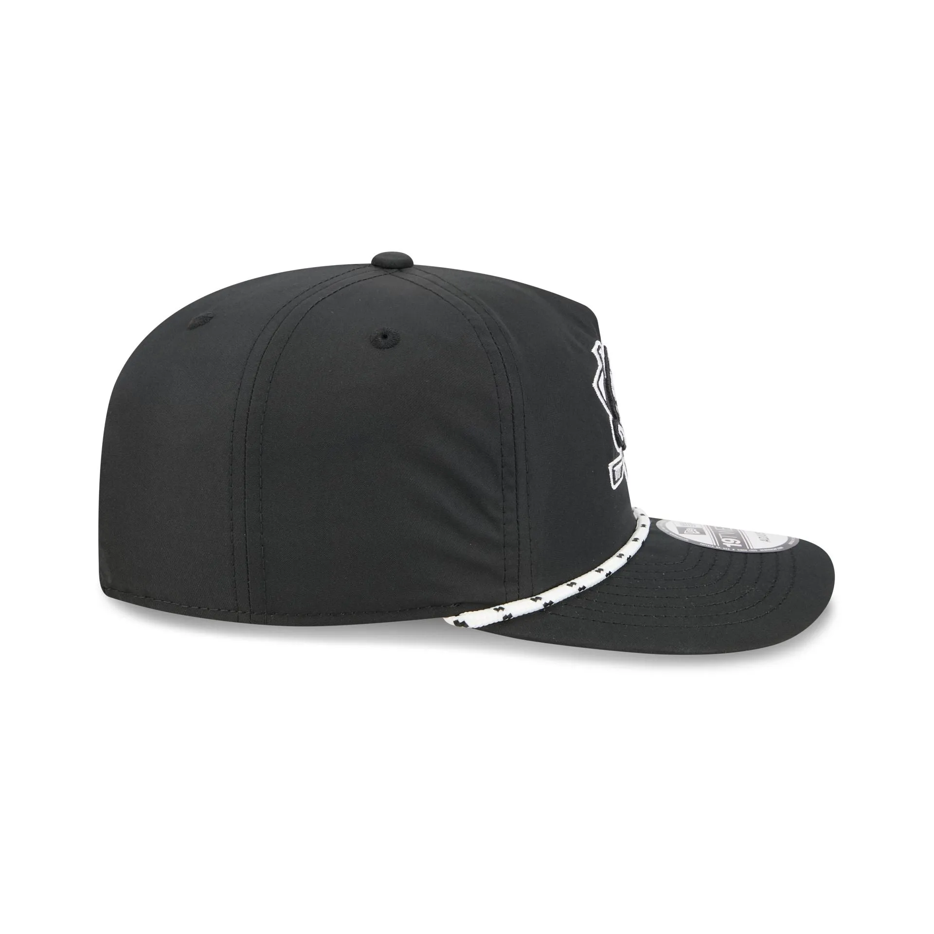 Anaheim Ducks Black and White Rope 19TWENTY Snapback Hat sold by New Era product image thumbnail 5