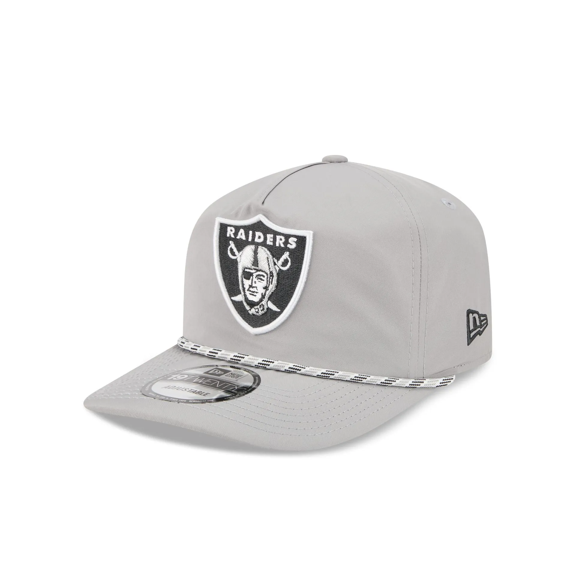 Las Vegas Raiders Gray 19TWENTY Snapback Hat sold by New Era