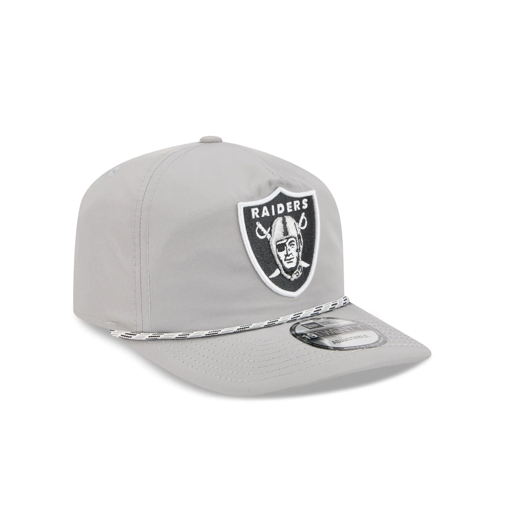 Las Vegas Raiders Gray 19TWENTY Snapback Hat sold by New Era product image thumbnail 3