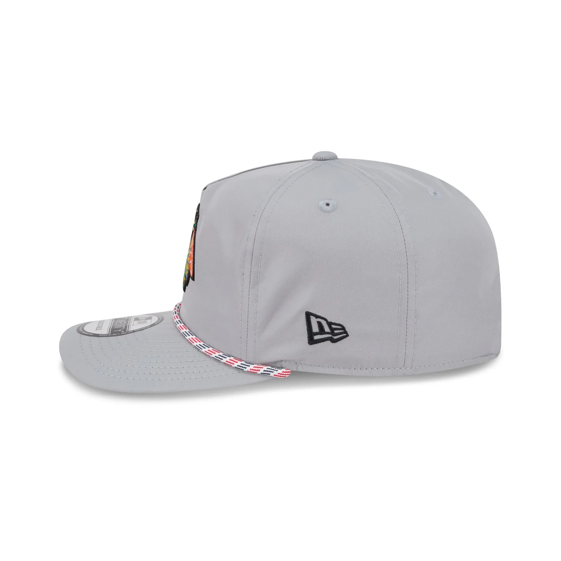 Chicago Blackhawks Gray 19TWENTY Snapback Hat sold by New Era product image thumbnail 4