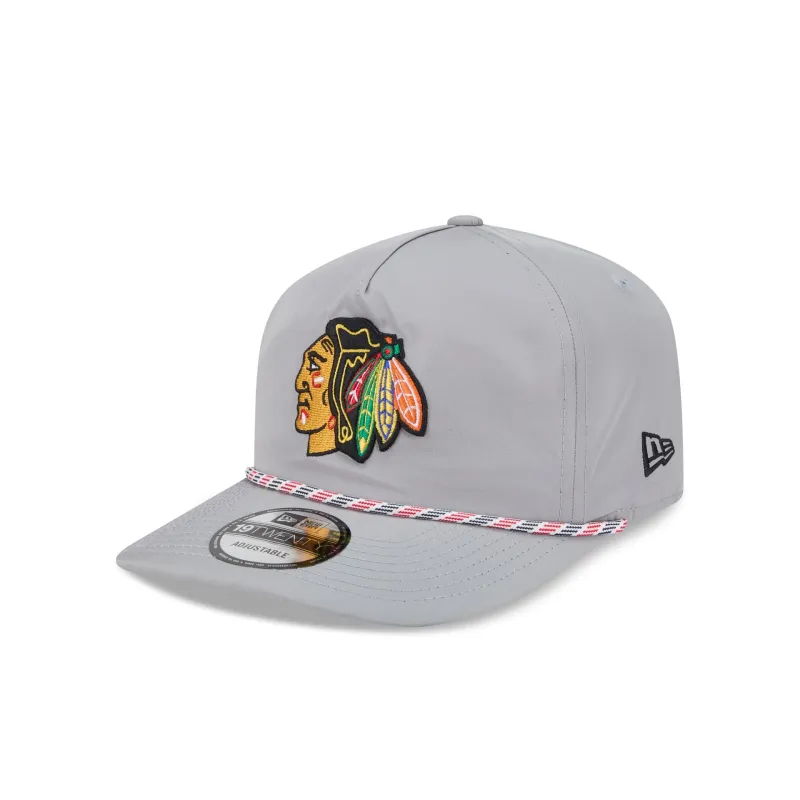 Chicago Blackhawks Gray 19TWENTY Snapback Hat sold by New Era
