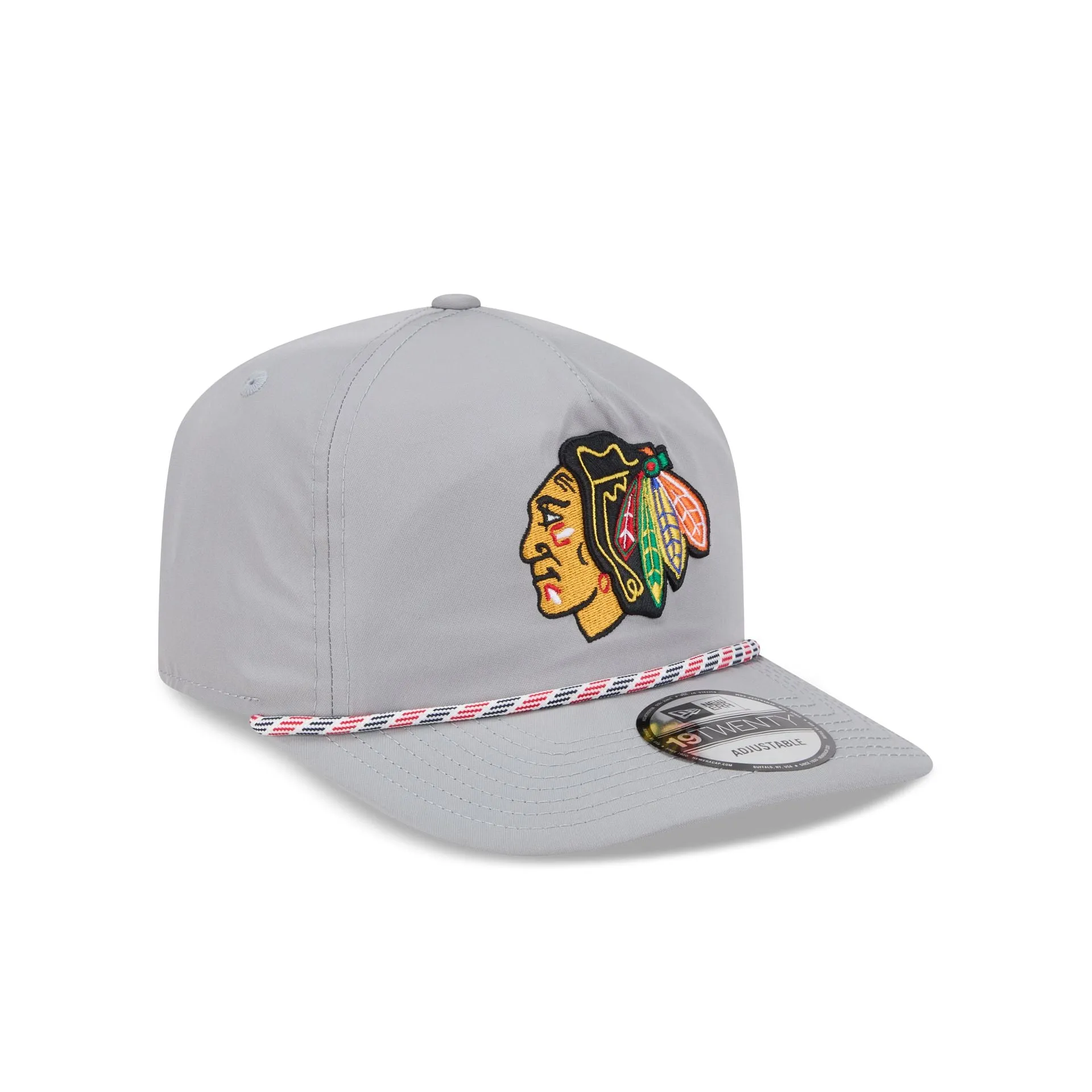 Chicago Blackhawks Gray 19TWENTY Snapback Hat sold by New Era product image thumbnail 3