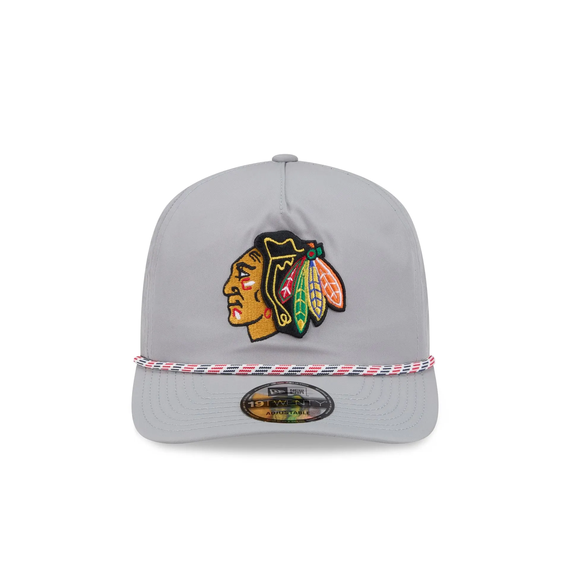 Chicago Blackhawks Gray 19TWENTY Snapback Hat sold by New Era product image thumbnail 2