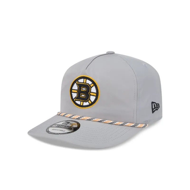 Boston Bruins Gray 19TWENTY Snapback Hat sold by New Era