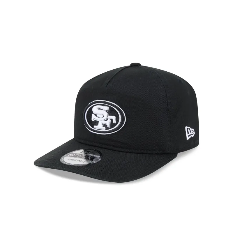 San Francisco 49ers Black and White 19TWENTY Snapback Hat sold by New Era