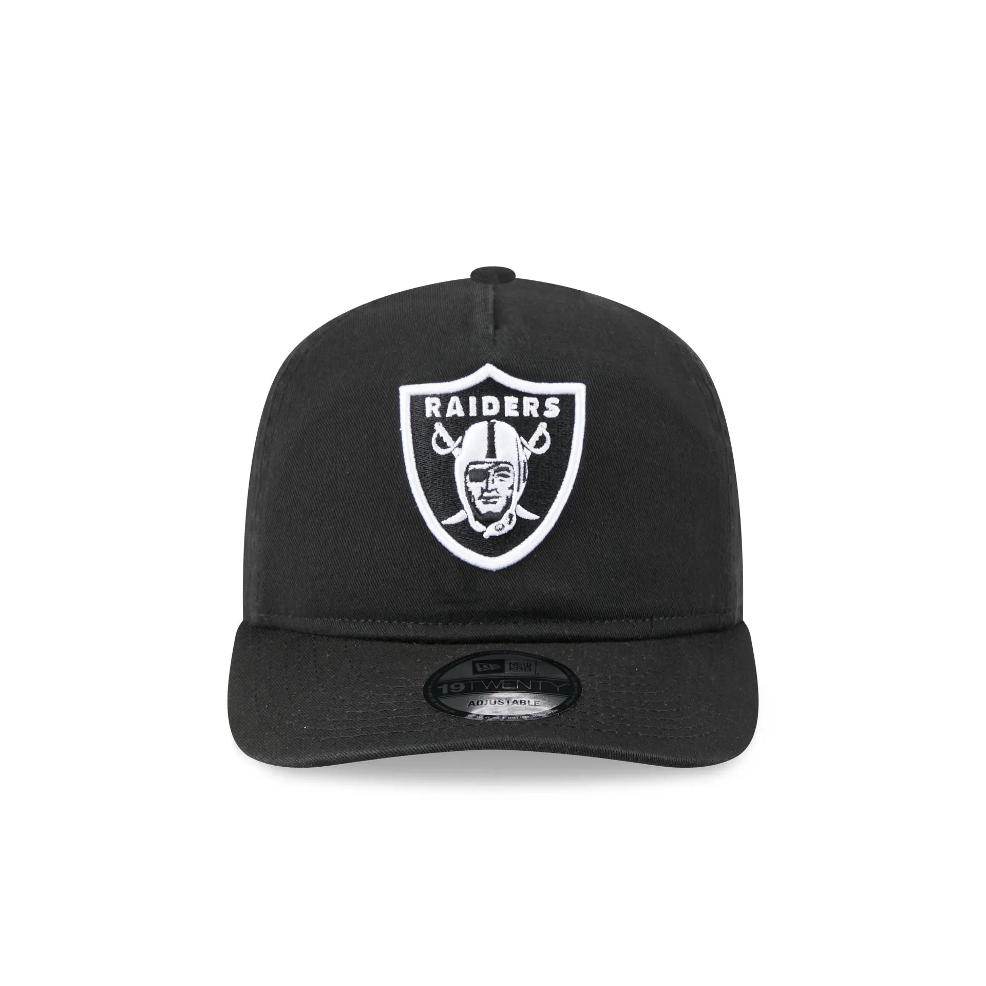 Las Vegas Raiders Black and White 19TWENTY Snapback Hat sold by New Era product image thumbnail 2