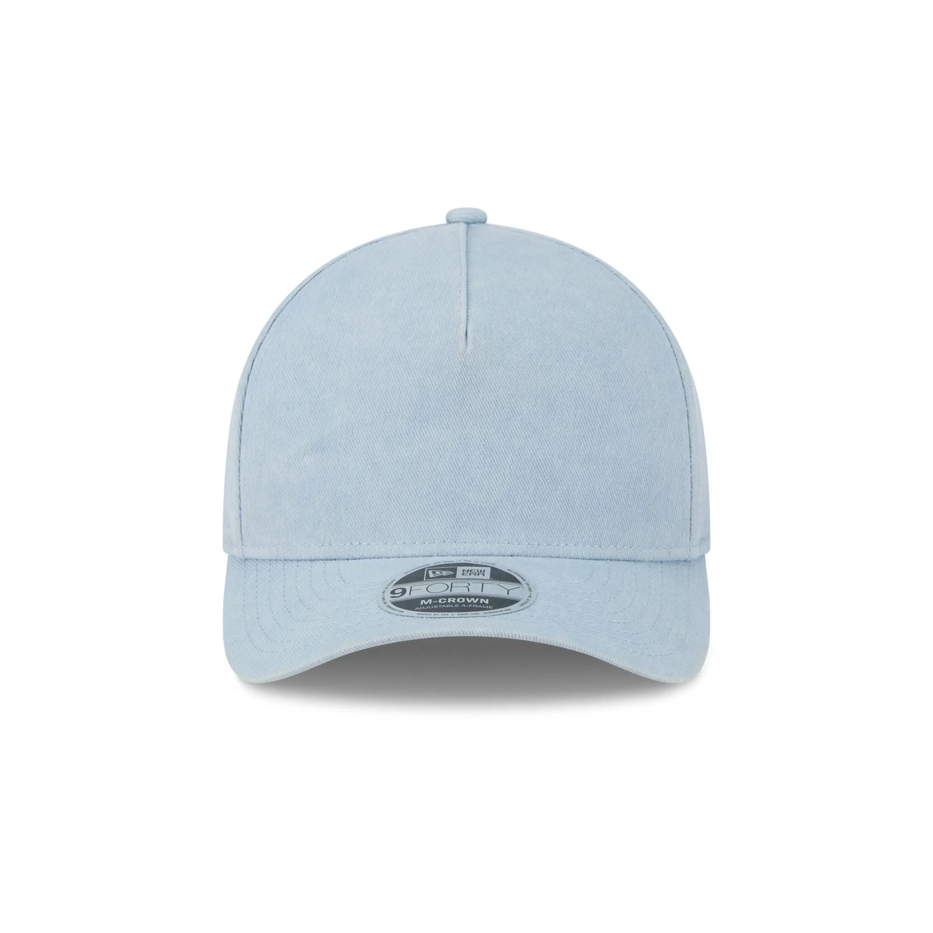 New Era Cap Washed Twill Sky Blue 9FORTY M-Crown A-Frame Adjustable Hat sold by New Era product image thumbnail 2