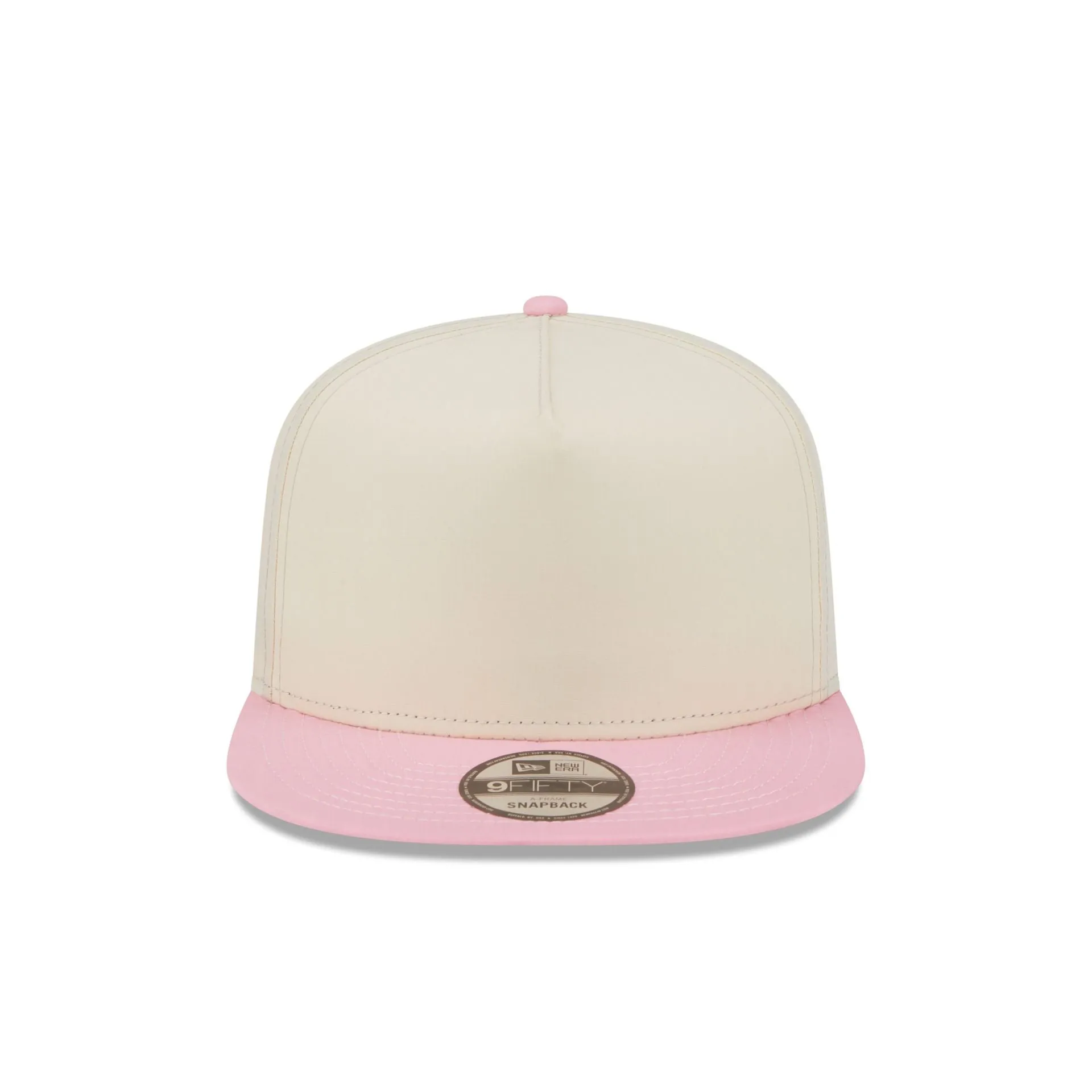 New Era Cap Cotton Nylon Pink Visor 9FIFTY A-Frame Snapback Hat sold by New Era product image thumbnail 2