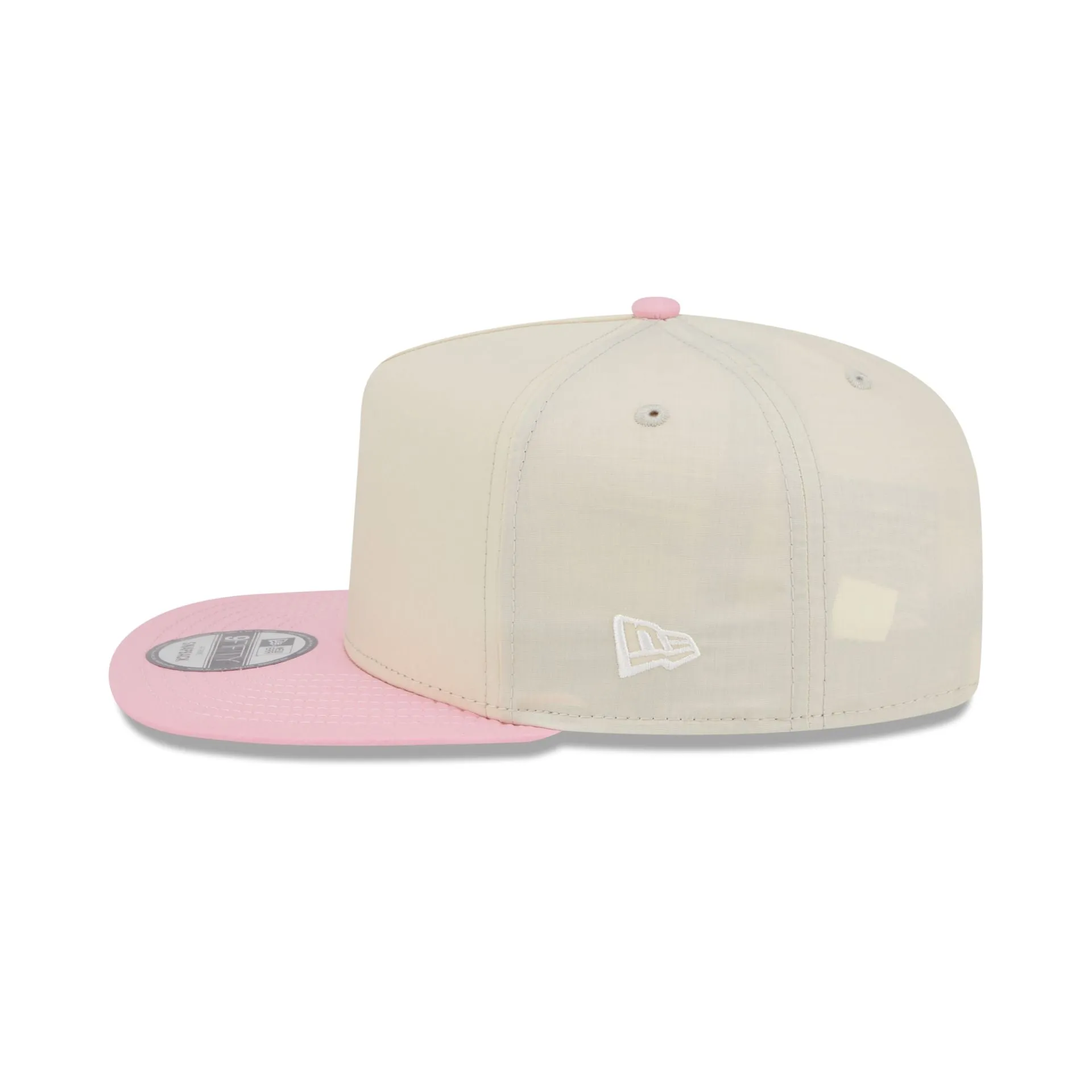 New Era Cap Cotton Nylon Pink Visor 9FIFTY A-Frame Snapback Hat sold by New Era product image thumbnail 4