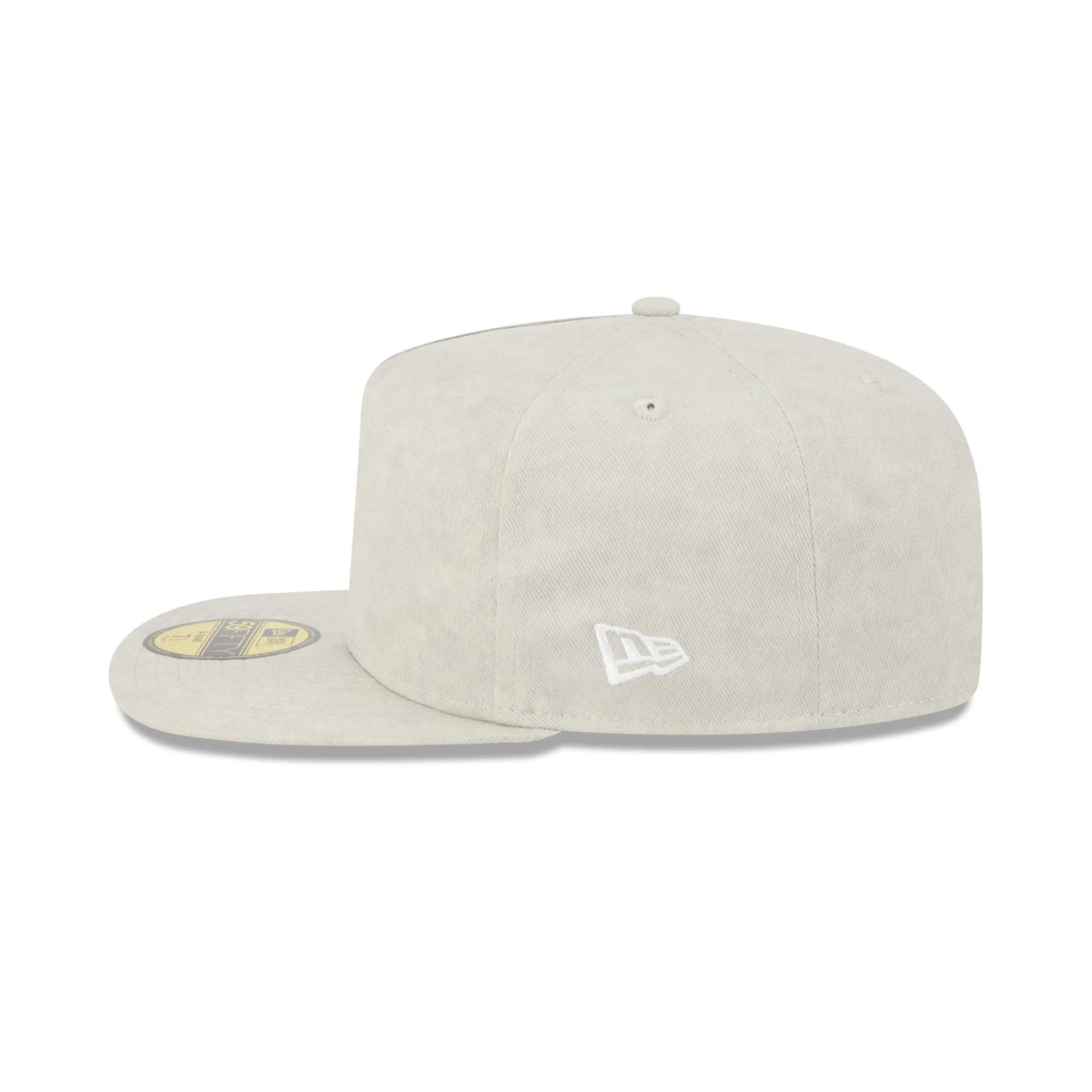 New Era Cap Washed Twill Light Biege 59FIFTY A-Frame Fitted Hat sold by New Era product image thumbnail 4