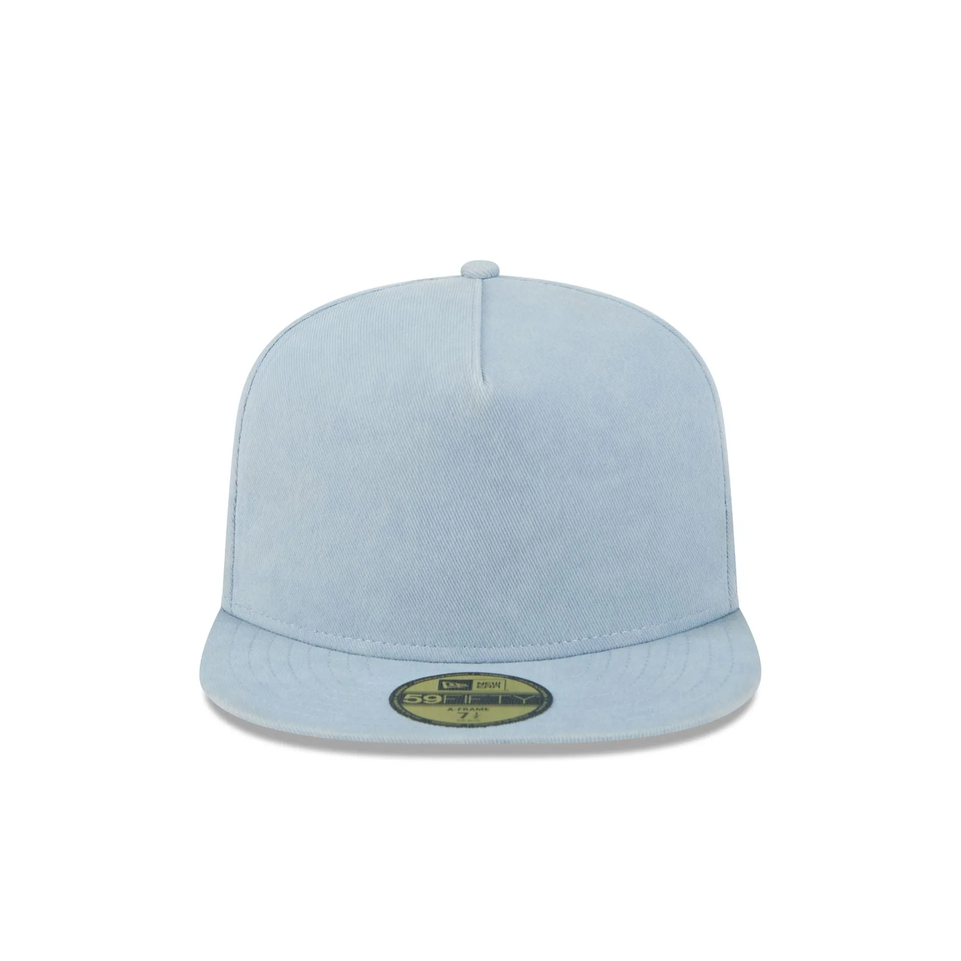 New Era Cap Washed Twill Sky Blue 59FIFTY A-Frame Fitted Hat sold by New Era product image thumbnail 2