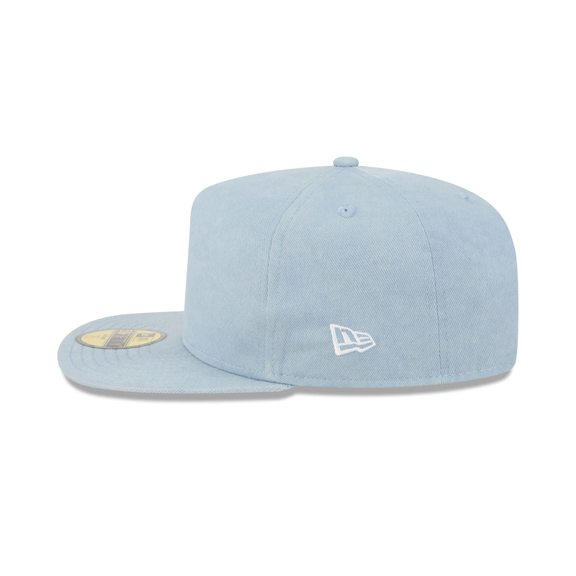 New Era Cap Washed Twill Sky Blue 59FIFTY A-Frame Fitted Hat sold by New Era product image thumbnail 4