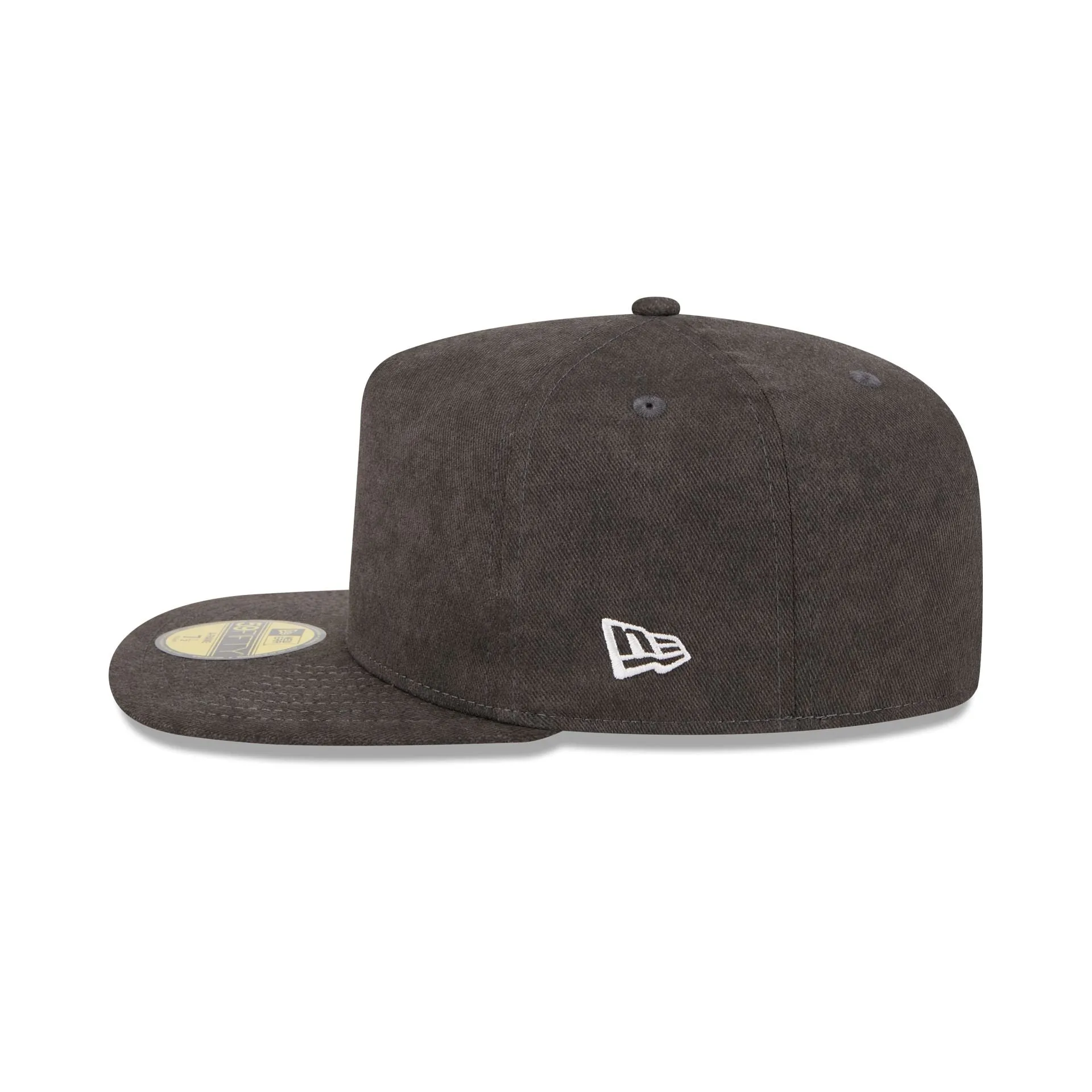 New Era Cap Washed Twill Black 59FIFTY A-Frame Fitted Hat sold by New Era product image thumbnail 4