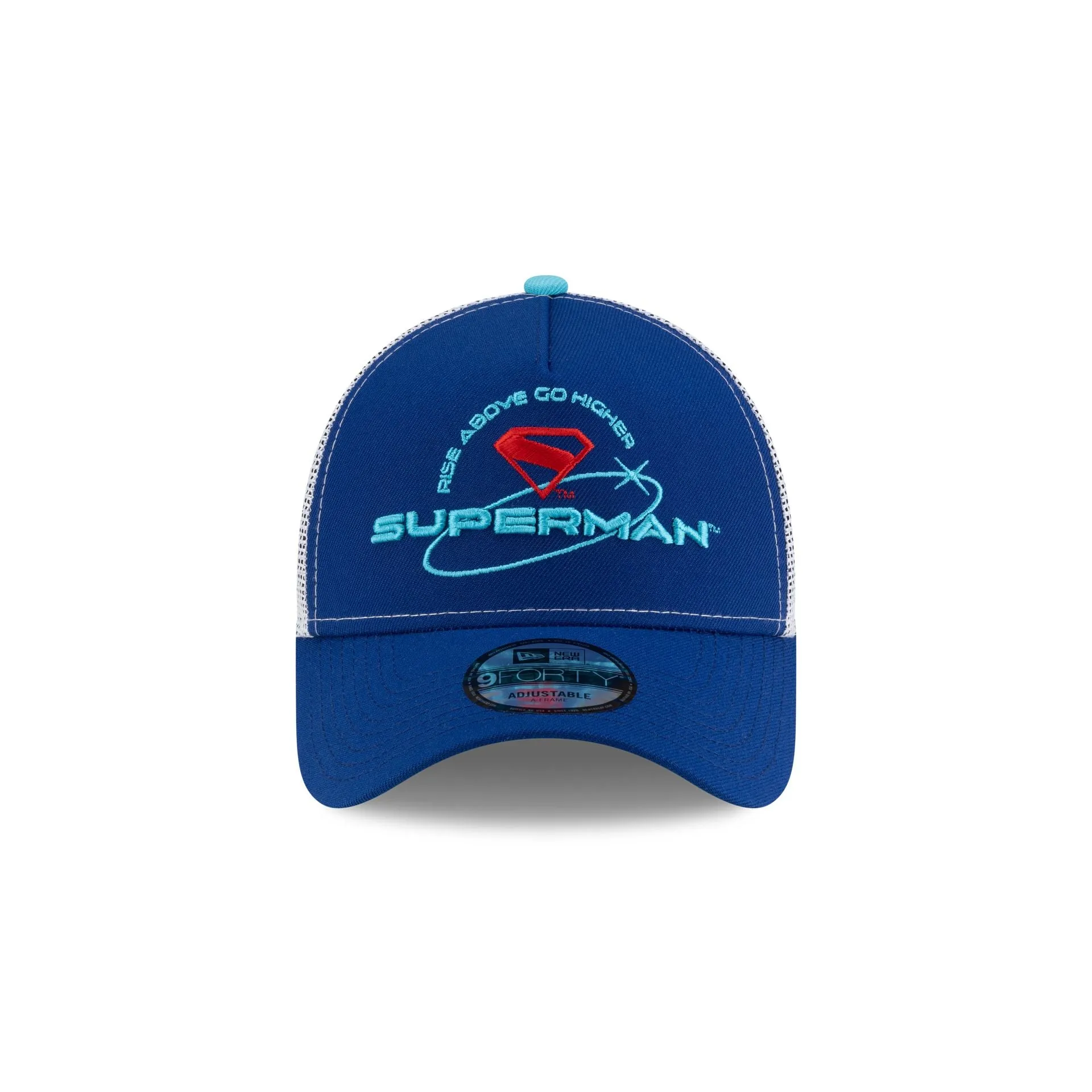 Superman Rise Above Go Higher 9FORTY A-Frame Trucker Hat sold by New Era product image thumbnail 2