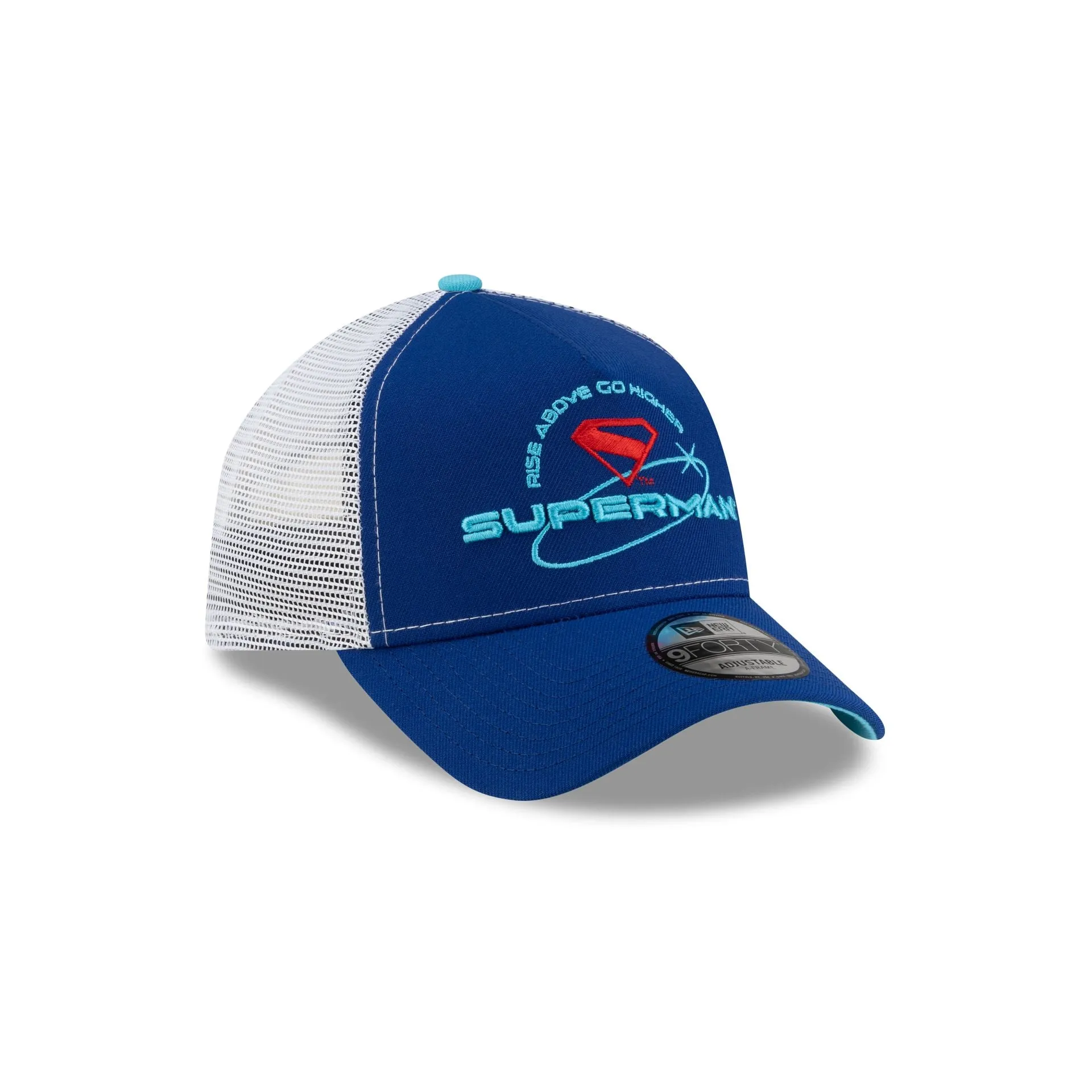 Superman Rise Above Go Higher 9FORTY A-Frame Trucker Hat sold by New Era product image thumbnail 3
