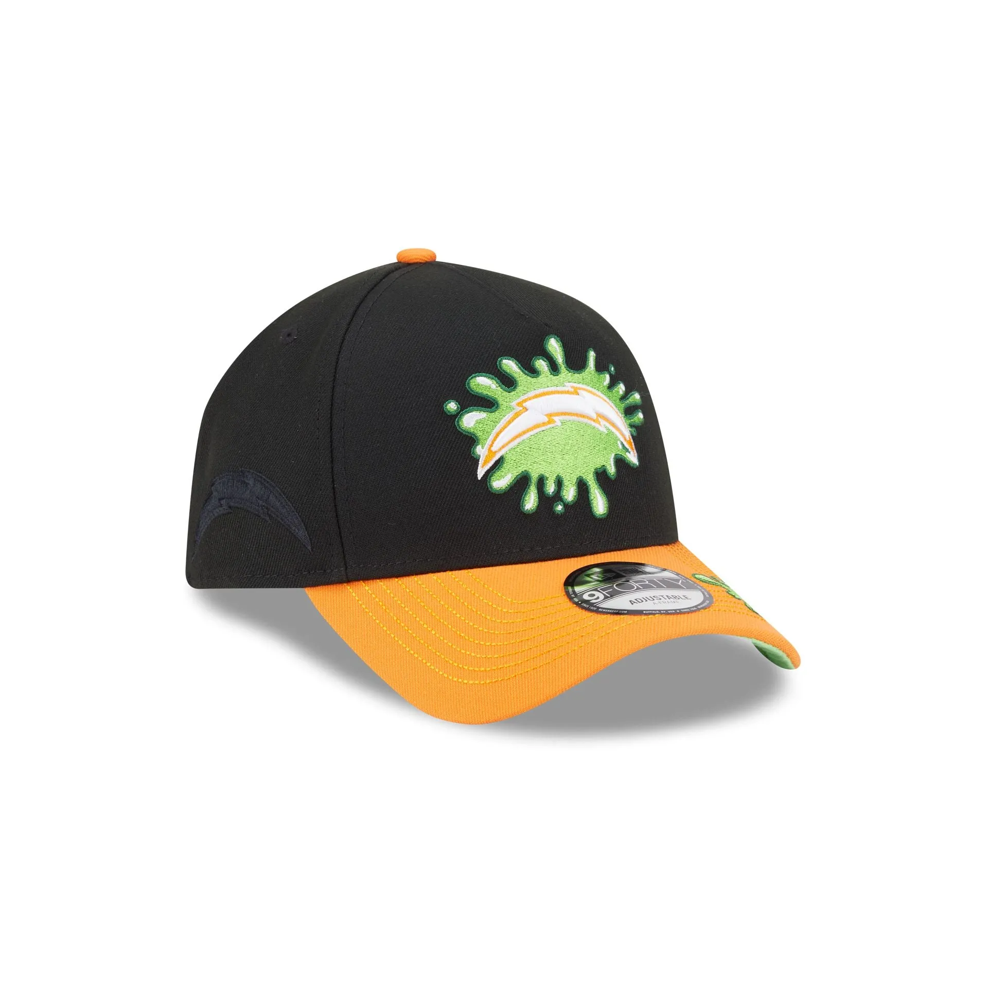 Nickelodeon Slime x Los Angeles Chargers 9FORTY A-Frame Snapback Hat sold by New Era product image thumbnail 3