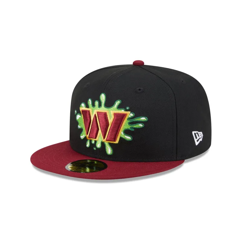 Nickelodeon Slime x Washington Commanders 59FIFTY Fitted Hat sold by New Era
