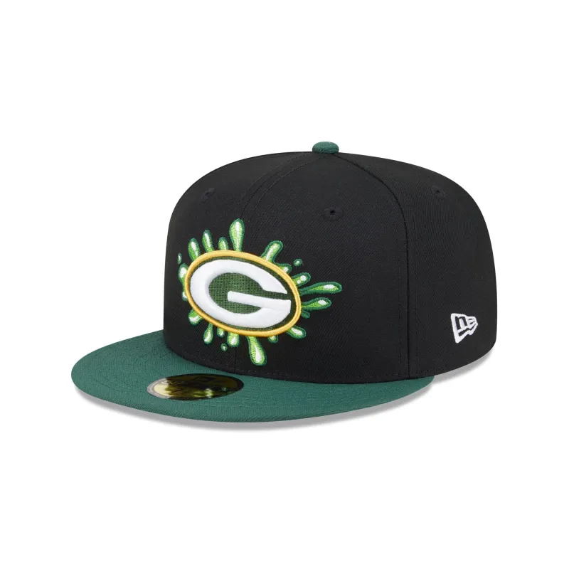 Nickelodeon Slime x Green Bay Packers 59FIFTY Fitted Hat sold by New Era