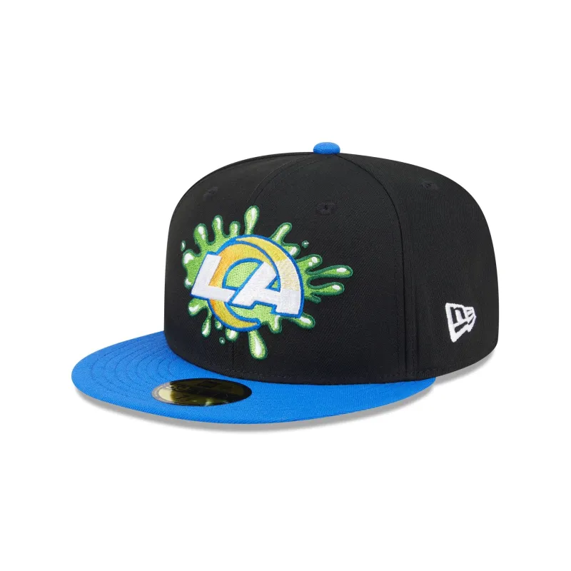 Nickelodeon Slime x Los Angeles Rams 59FIFTY Fitted Hat sold by New Era