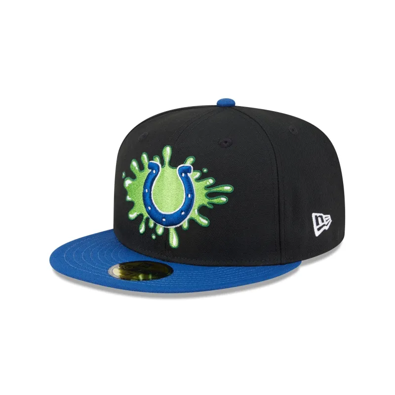 Nickelodeon Slime x Indianapolis Colts 59FIFTY Fitted Hat sold by New Era