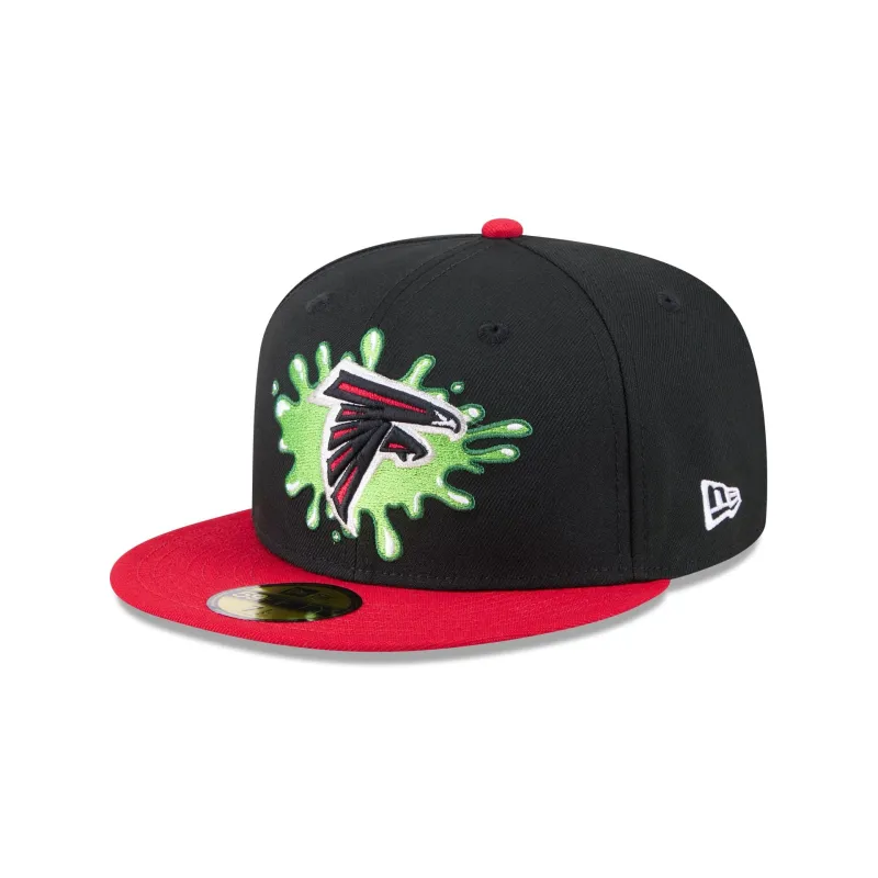 Nickelodeon Slime x Atlanta Falcons 59FIFTY Fitted Hat sold by New Era