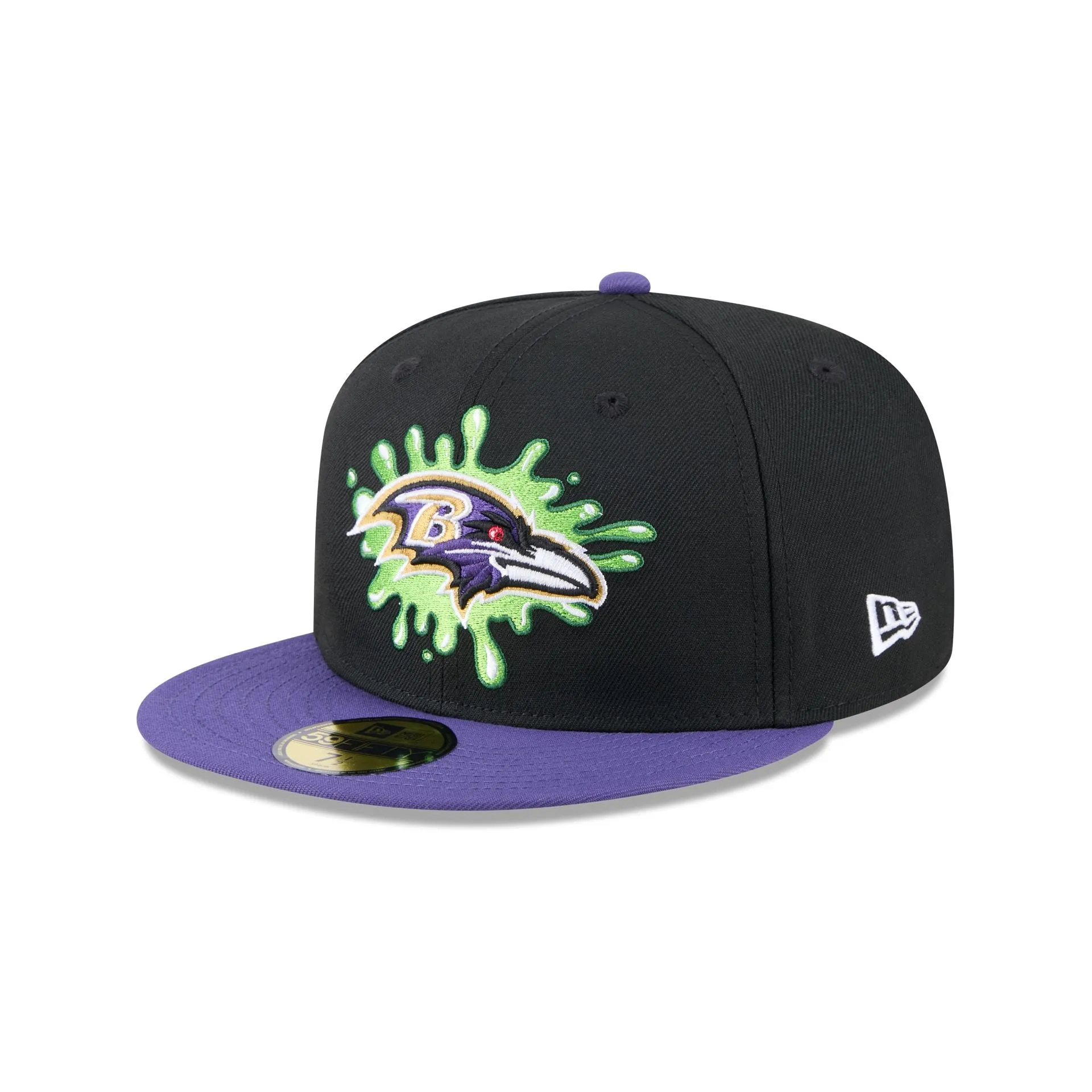 Nickelodeon Slime x Baltimore Ravens 59FIFTY Fitted Hat sold by New Era