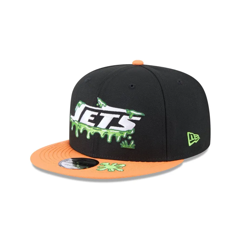Nickelodeon Slime x New York Jets 9FIFTY Snapback Hat sold by New Era