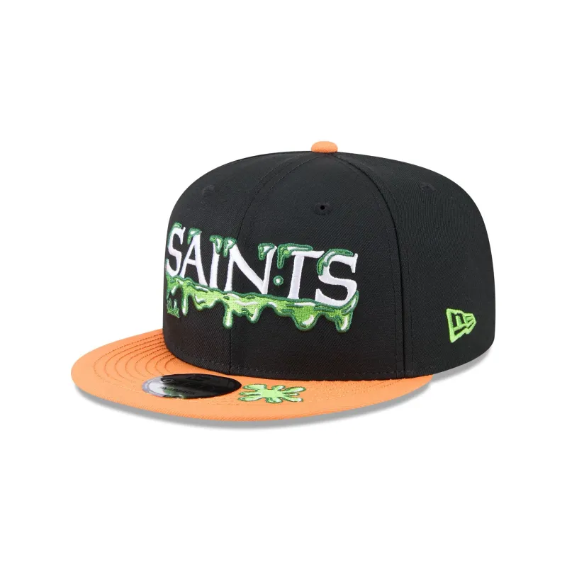 Nickelodeon Slime x New Orleans Saints 9FIFTY Snapback Hat sold by New Era