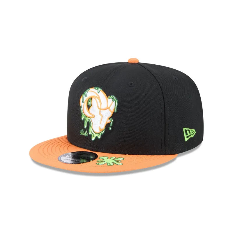 Nickelodeon Slime x Los Angeles Rams 9FIFTY Snapback Hat sold by New Era
