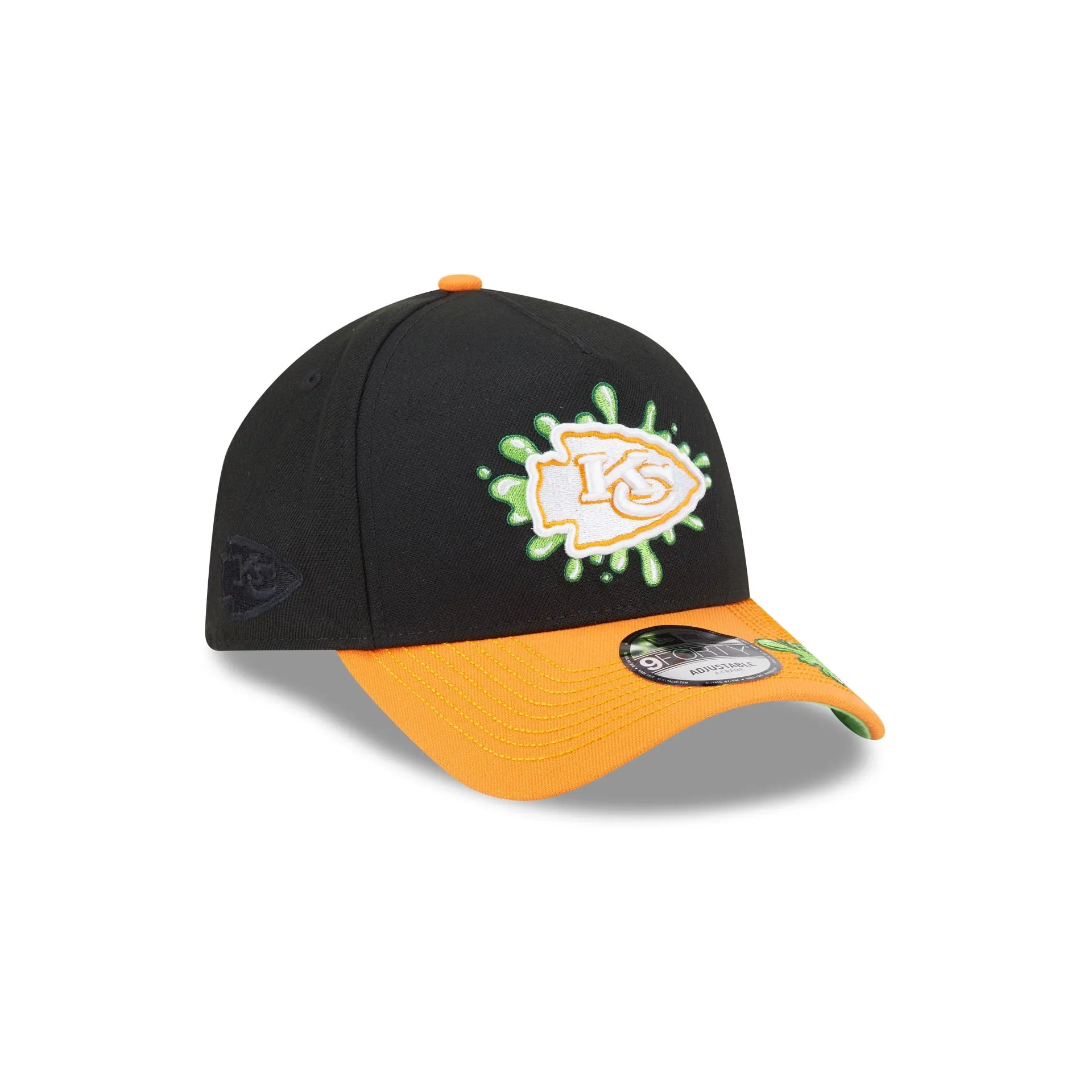 Nickelodeon Slime x Kansas City Chiefs 9FORTY A-Frame Snapback Hat sold by New Era product image thumbnail 3