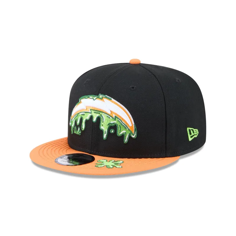 Nickelodeon Slime x Los Angeles Chargers 9FIFTY Snapback Hat sold by New Era