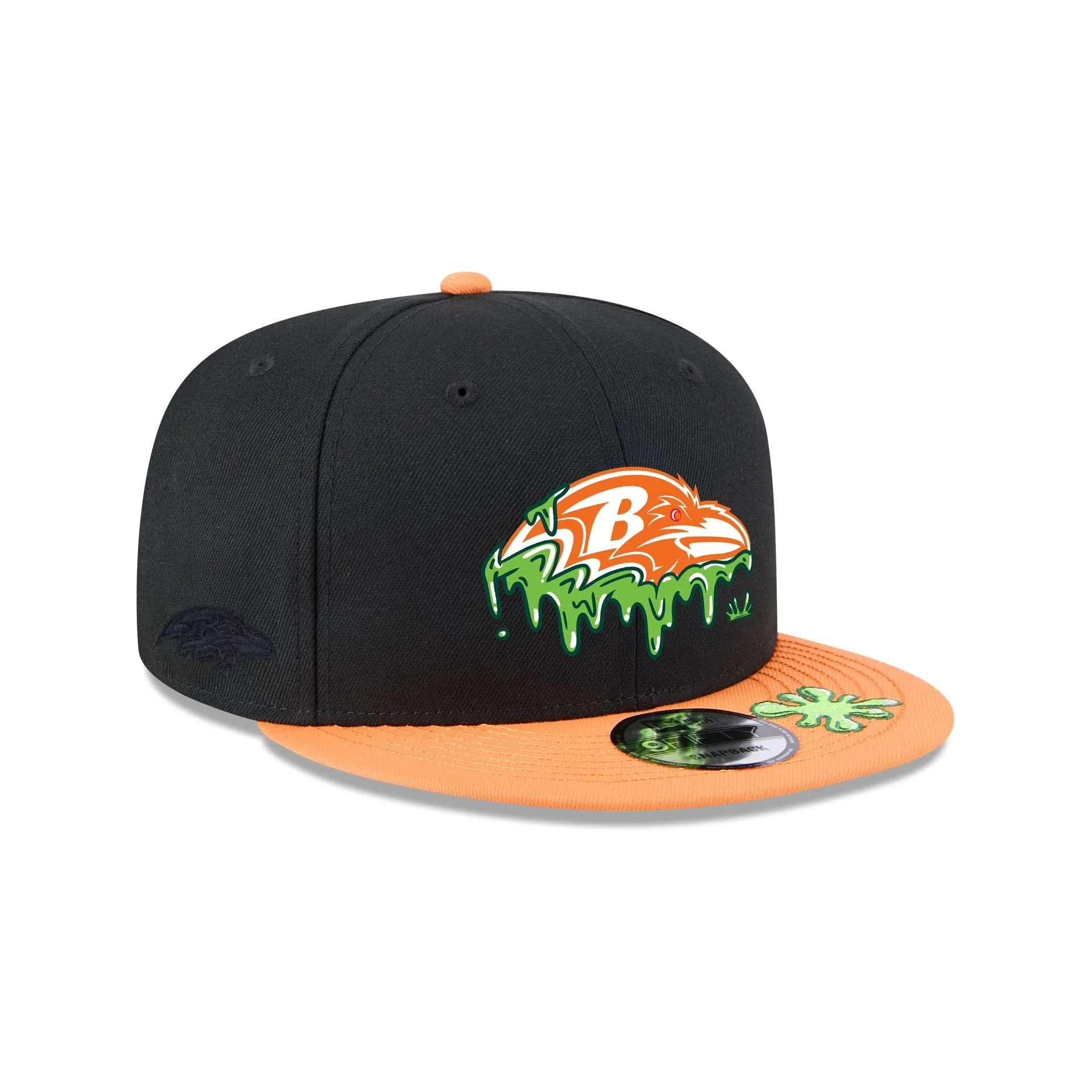 Nickelodeon Slime x Baltimore Ravens 9FIFTY Snapback Hat sold by New Era product image thumbnail 3