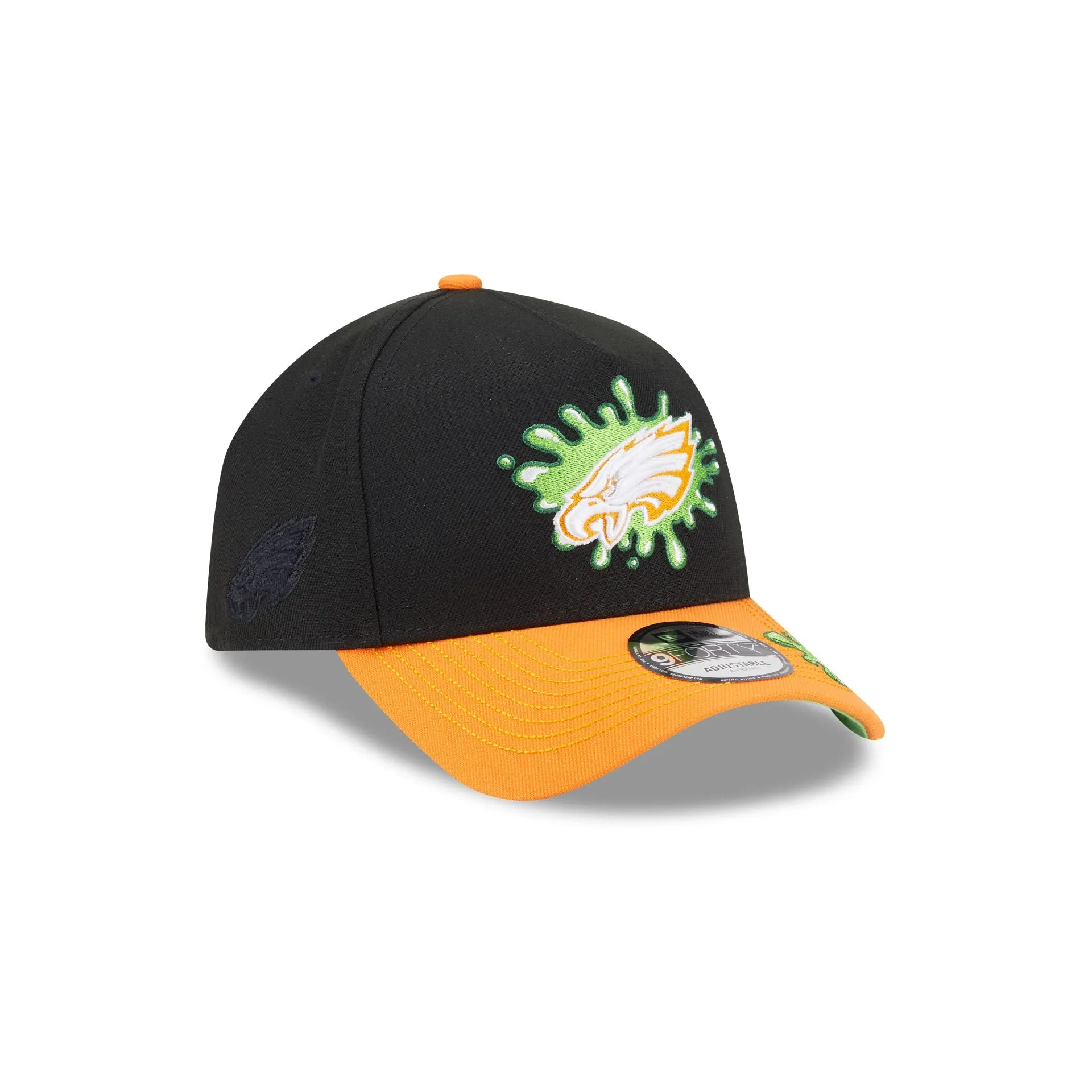 Nickelodeon Slime x Philadelphia Eagles 9FORTY A-Frame Snapback Hat sold by New Era product image thumbnail 3