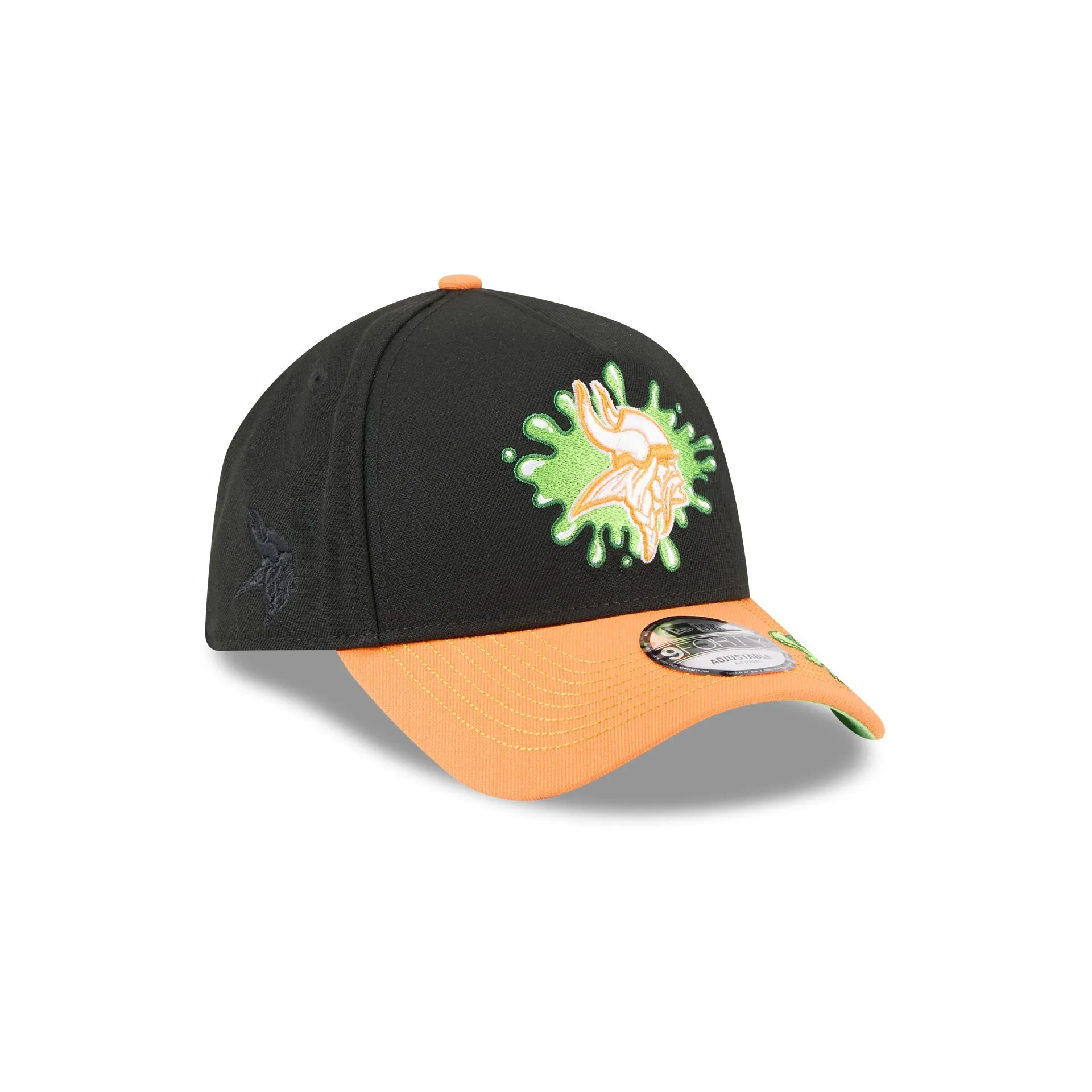 Nickelodeon Slime x Minnesota Vikings 9FORTY A-Frame Snapback Hat sold by New Era product image thumbnail 3