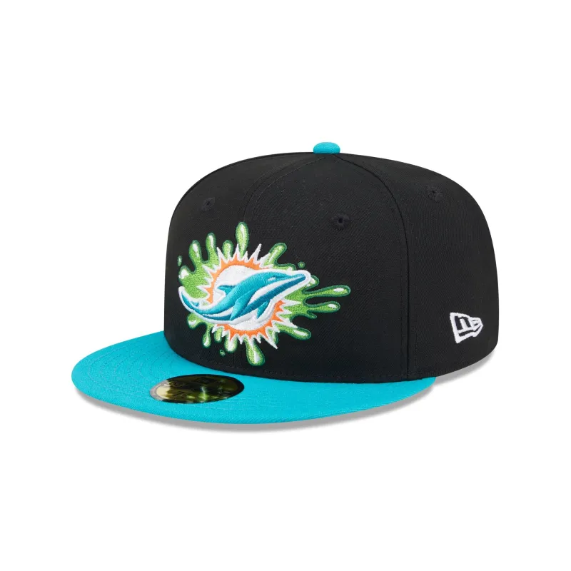 Nickelodeon Slime x Miami Dolphins 59FIFTY Fitted Hat sold by New Era