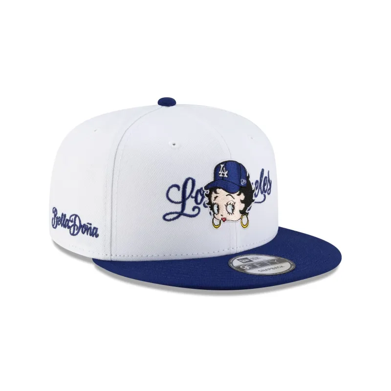 Bella Doña x Betty Boop x Los Angeles Dodgers 9FIFTY Snapback Hat sold by New Era