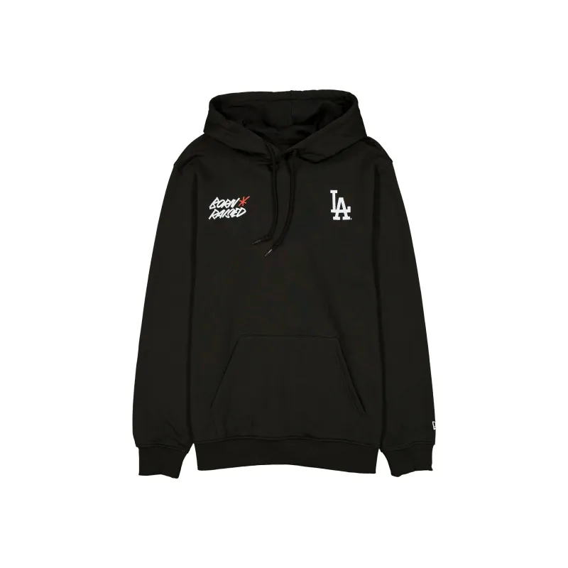 Born x Raised x Los Angeles Dodgers Basic Black Hoodie sold by New Era