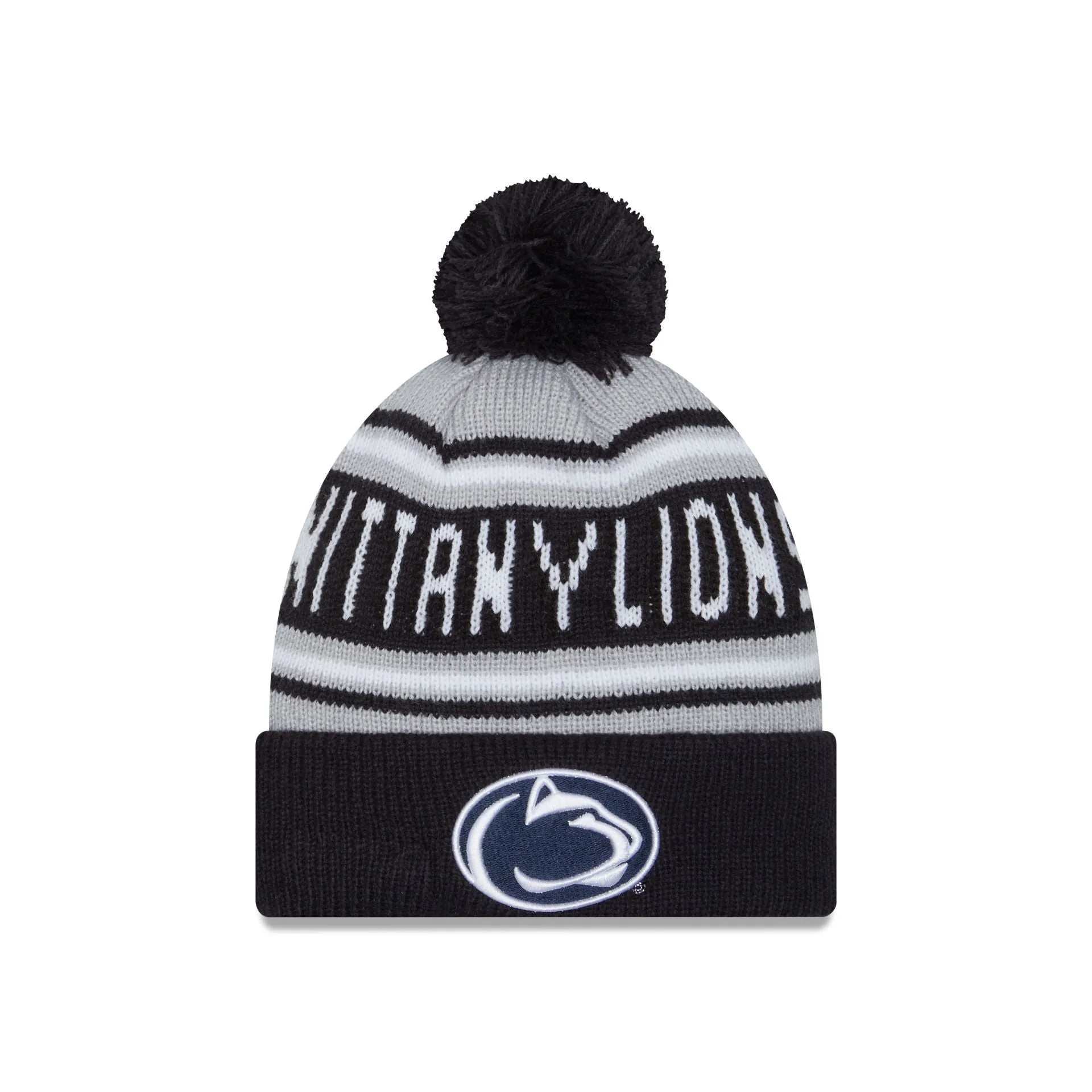 Penn State Nittany Lions Go-To Pom Knit Hat sold by New Era