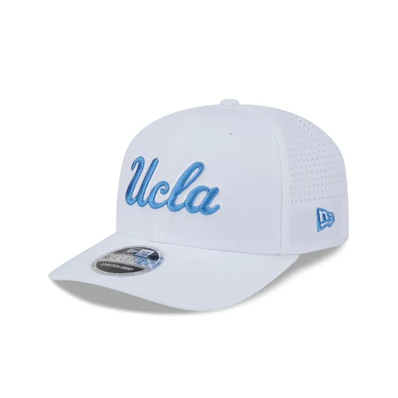 UCLA Bruins Optic White Performance 9SEVENTY Stretch-Snap Hat made by New Era
